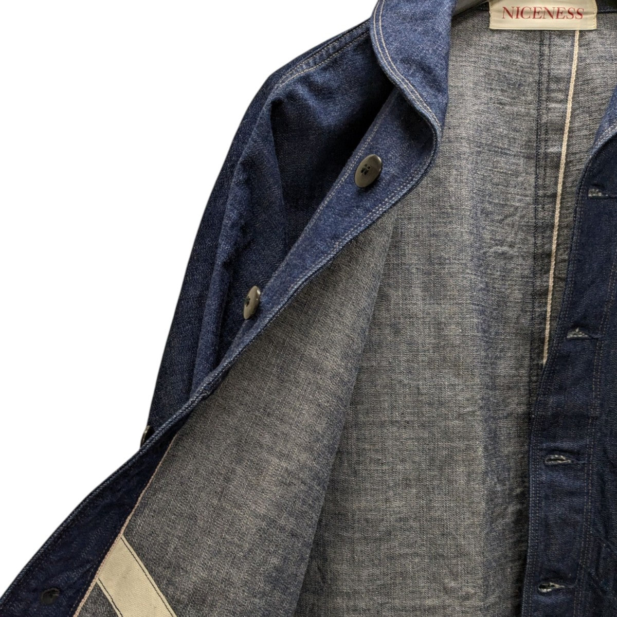 【試着のみ】niceness ナイスネス EYRE ブルゾン SS24 試着のみ】niceness ナイスネス EYRE ブルゾン SS24