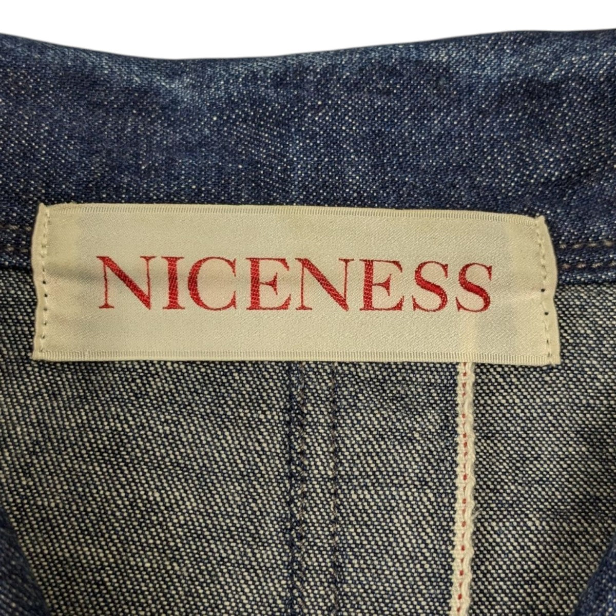 NICENESS(ナイスネス) WOODSデニムカバーオールジャケットNN-1103B11