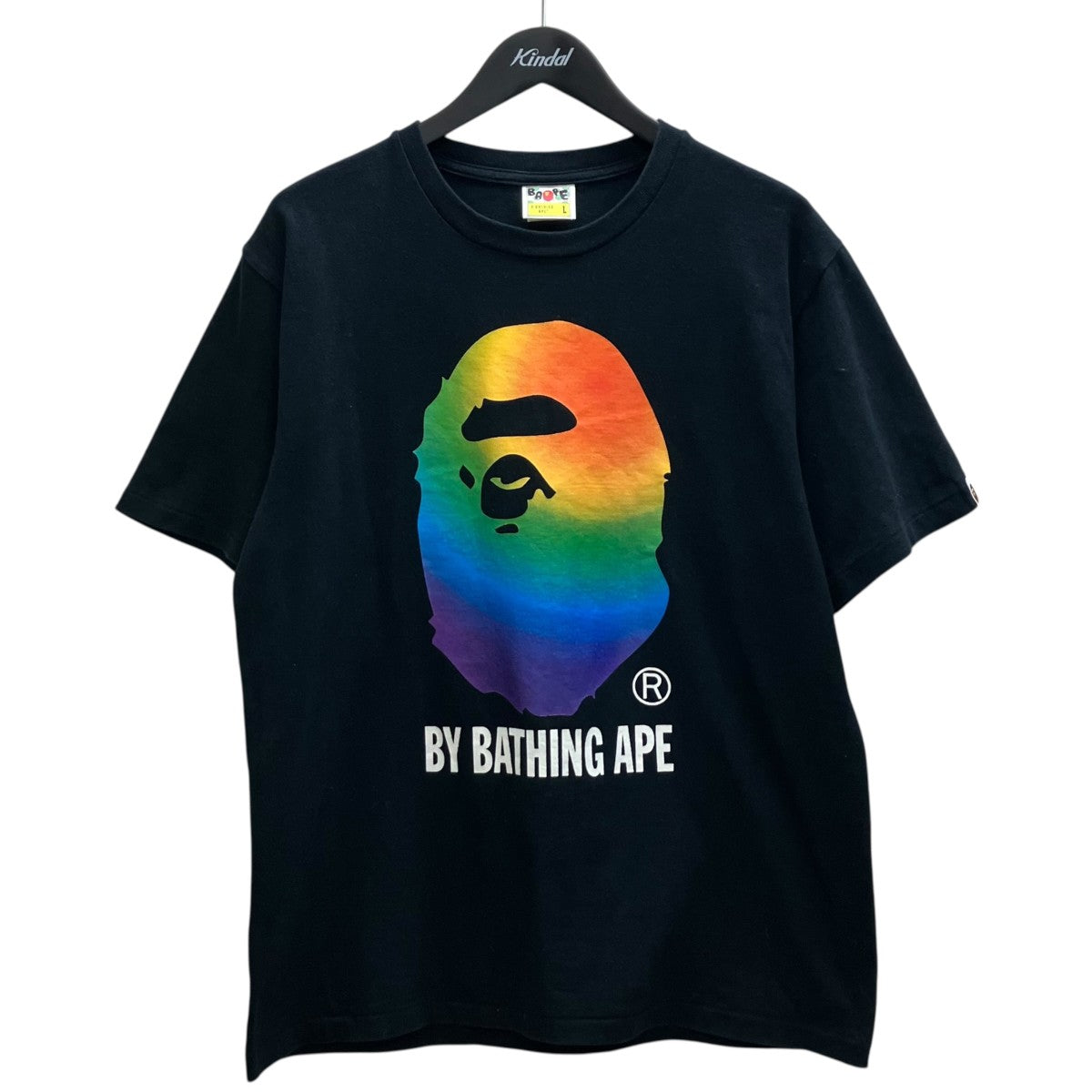 A BATHING APE レインボーサルTシャツ 古着・中古-1枚目のアイテム画像