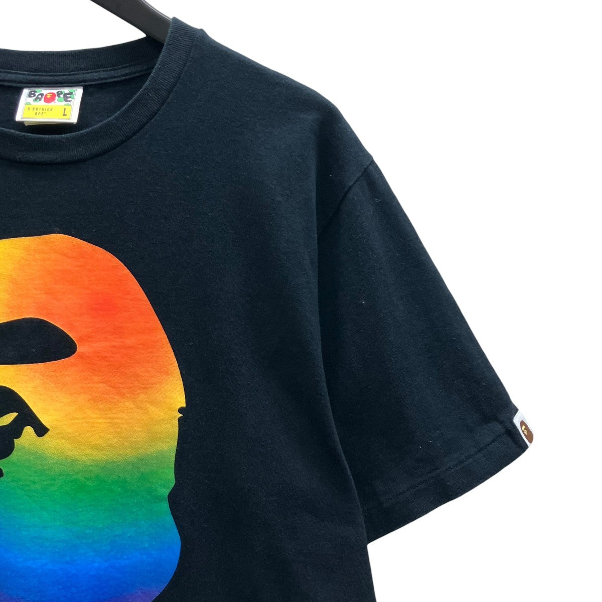 A BATHING APE レインボーサルTシャツ 古着・中古-5枚目のアイテム画像