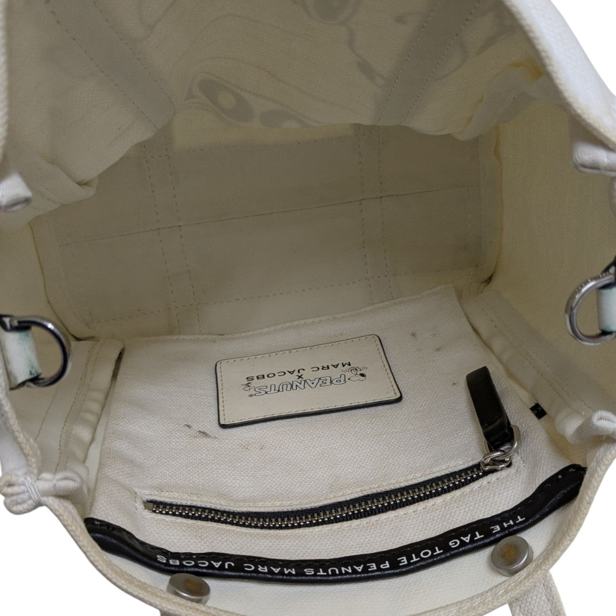 MARC JACOBS PEANUTS トートバッグ ショルダーバッグ2WAY MARC JACOBS PEANUTS X ピーナッツ マーク ジェイコブス トート