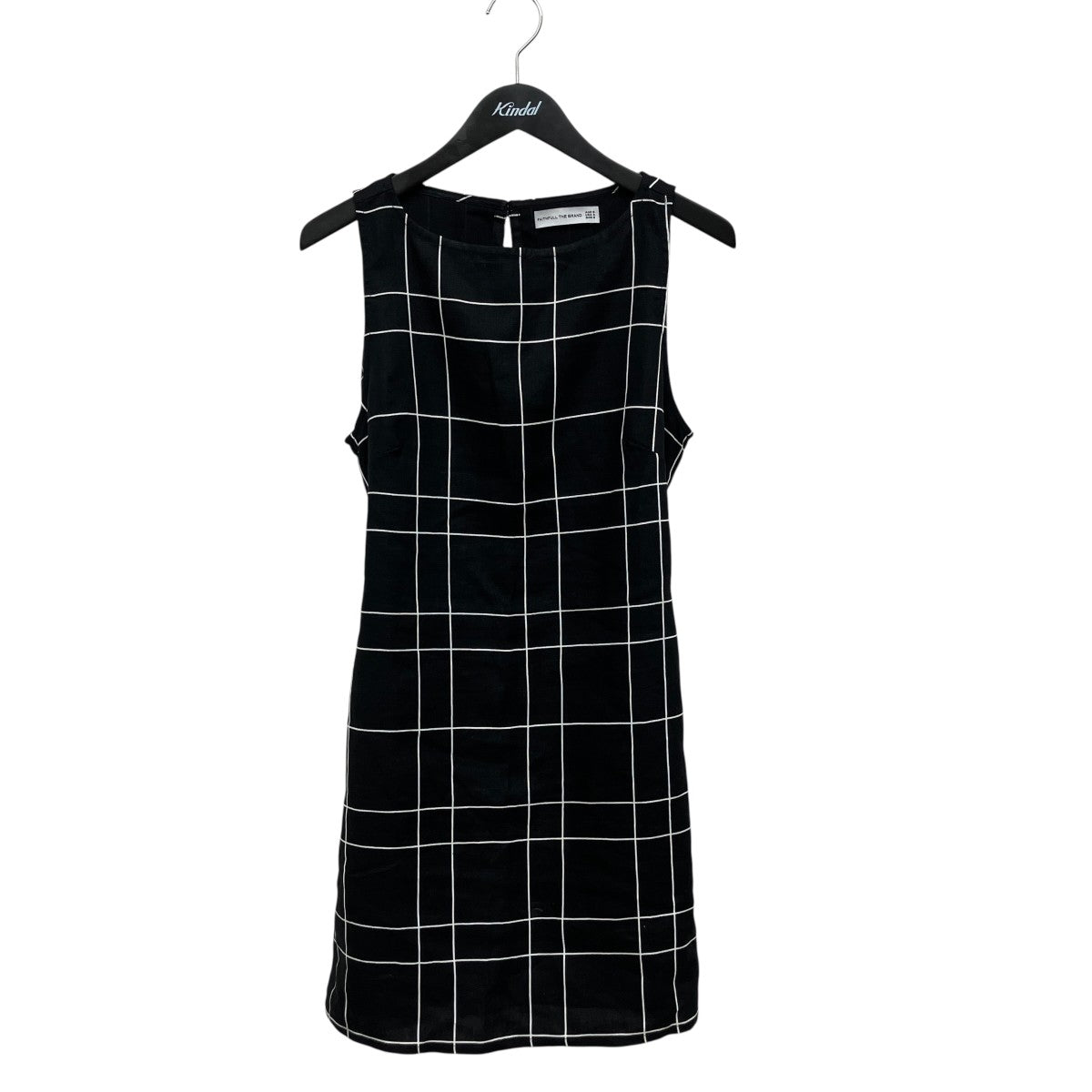 FAITHFULL THE BRAND チェックワンピース 古着・中古-1枚目のアイテム画像