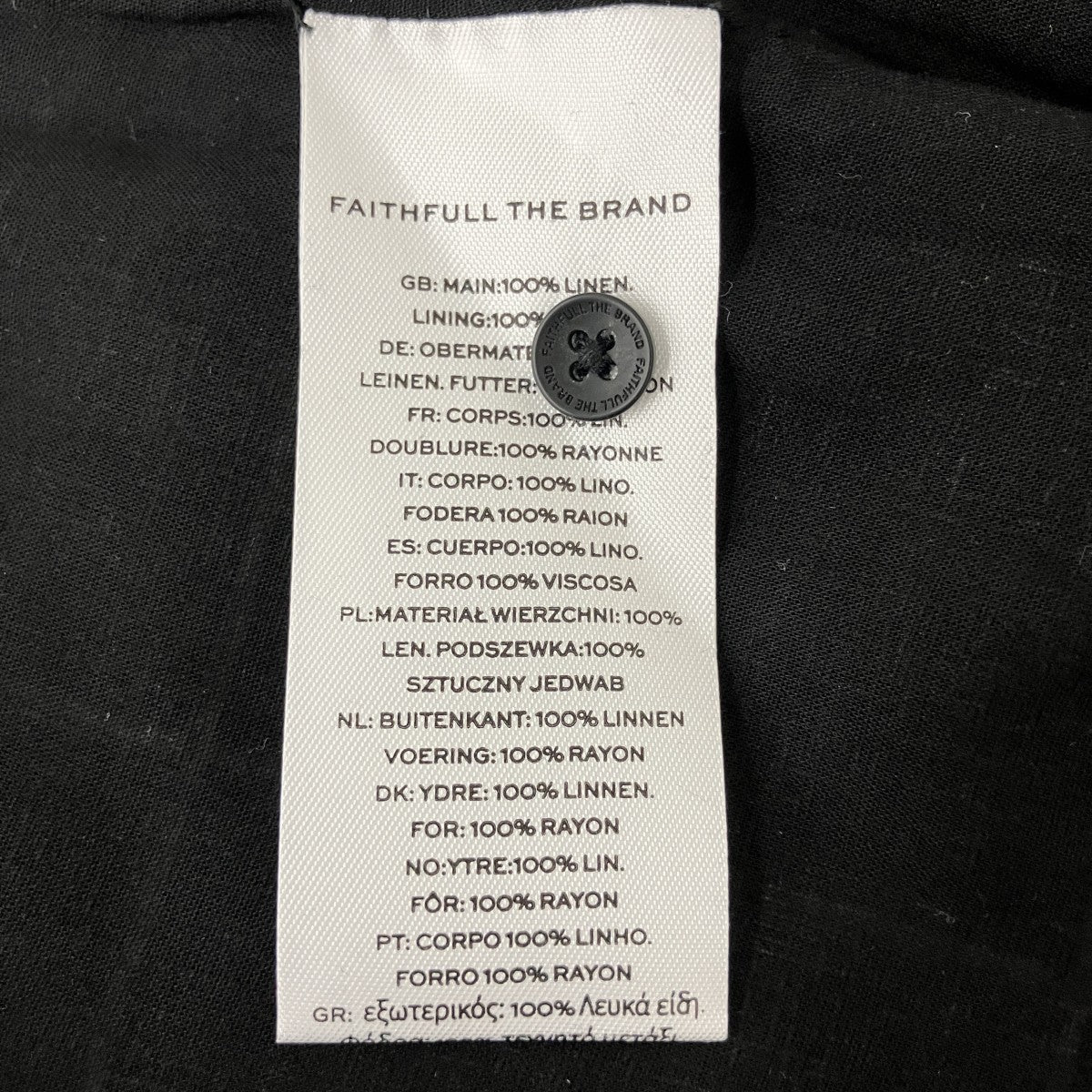 FAITHFULL THE BRAND チェックワンピース 古着・中古-4枚目のアイテム画像