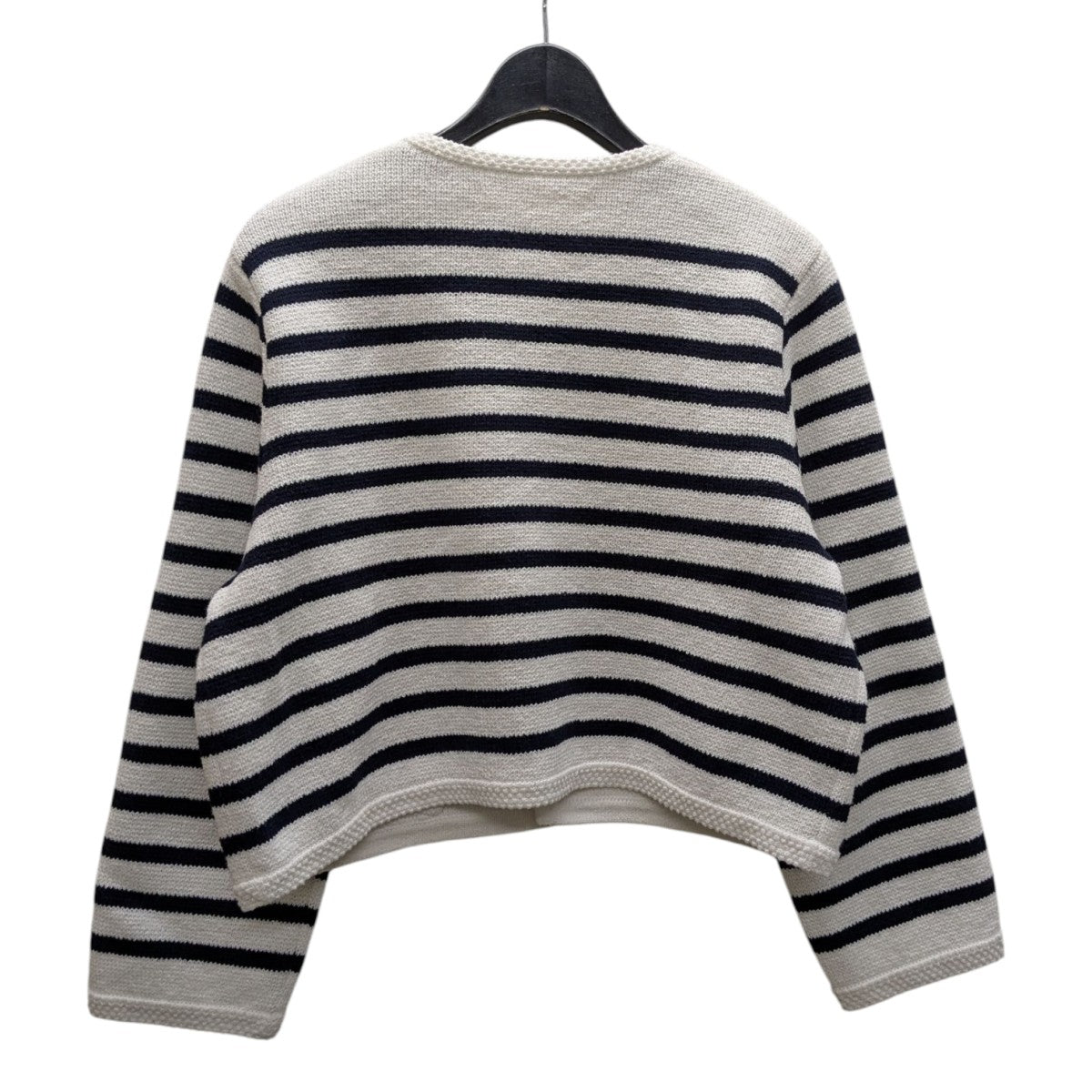 美品MACPHEE ハーフミラノ クルーネックカーディガン MACPHEE（マカフィー）の「ハーフミラノ クルーネック