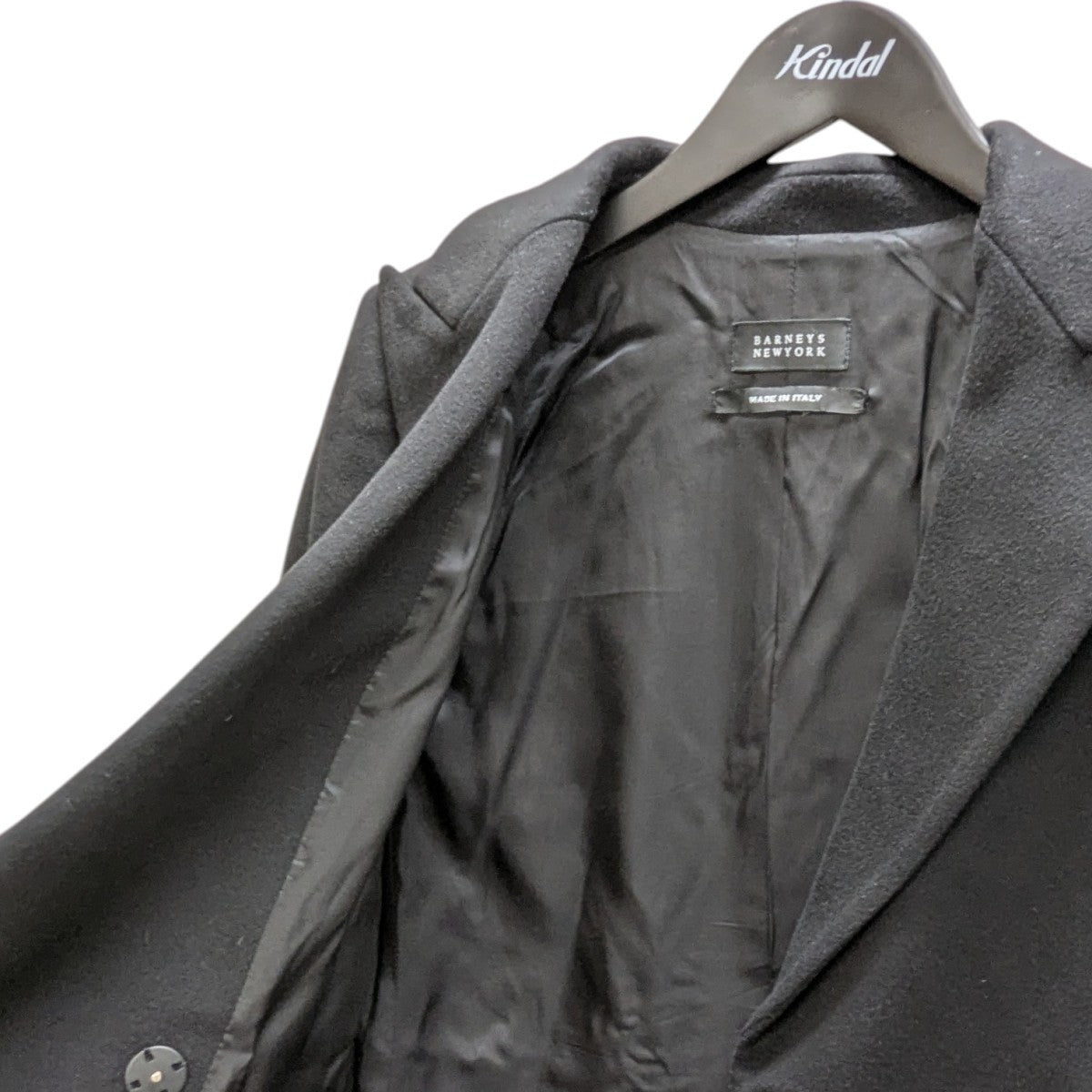 BARNEYS NEWYORK × Loro Piana チェスター コート BARNEYS NEWYORK×LORO PIANA チェスターコート 2680006342816 ブラック