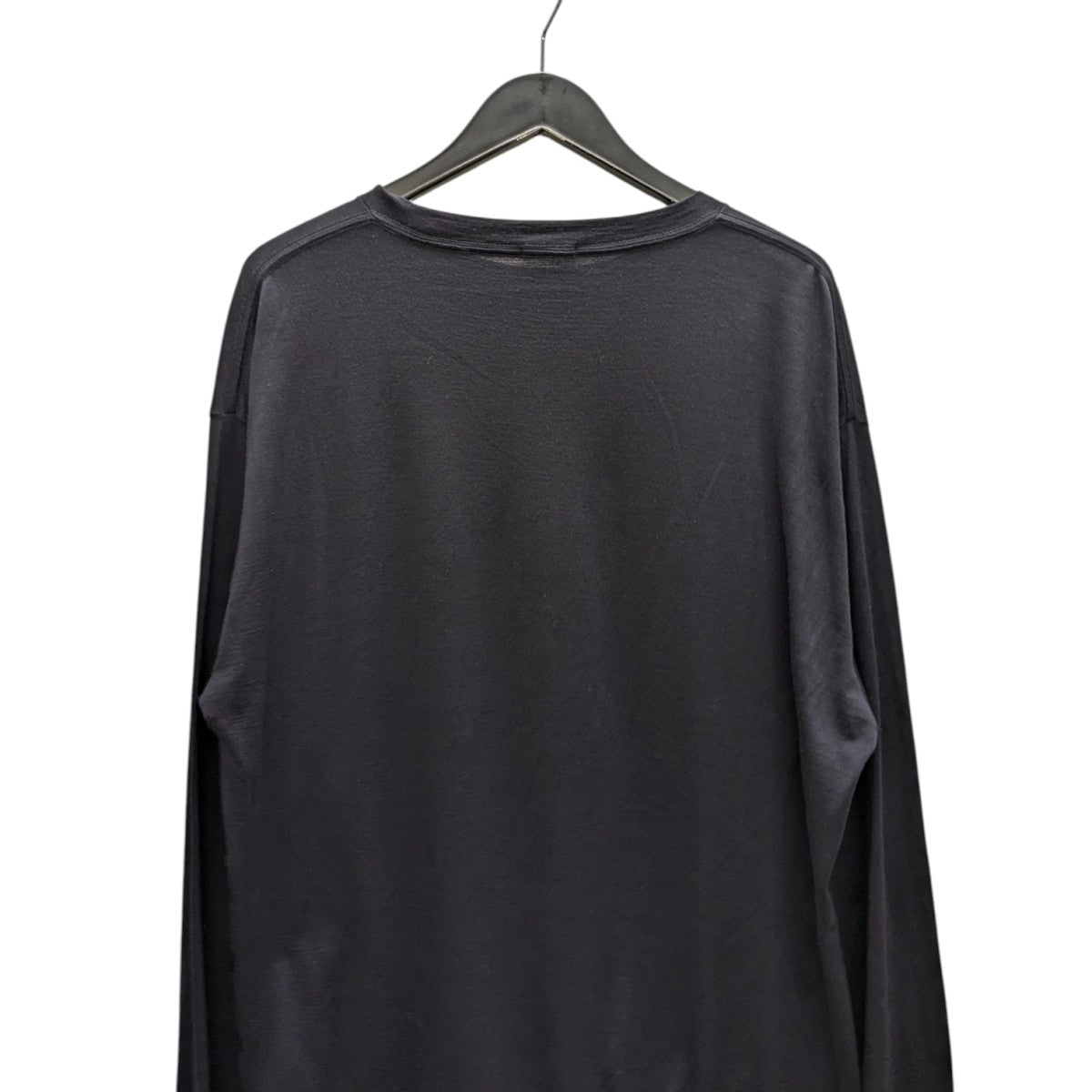 COMOLI(コモリ) サマーウール長袖クルーX01-05012 X01-05012 ネイビー