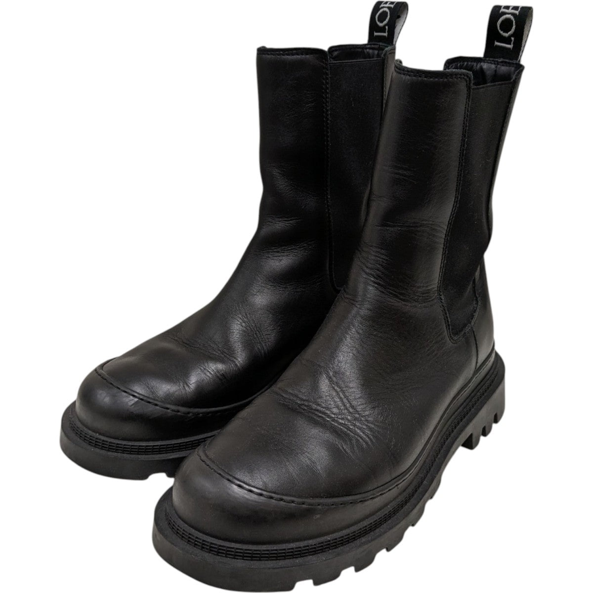 LOEWE(ロエベ) カンポ バイカーブーツカーフスキンブーツ