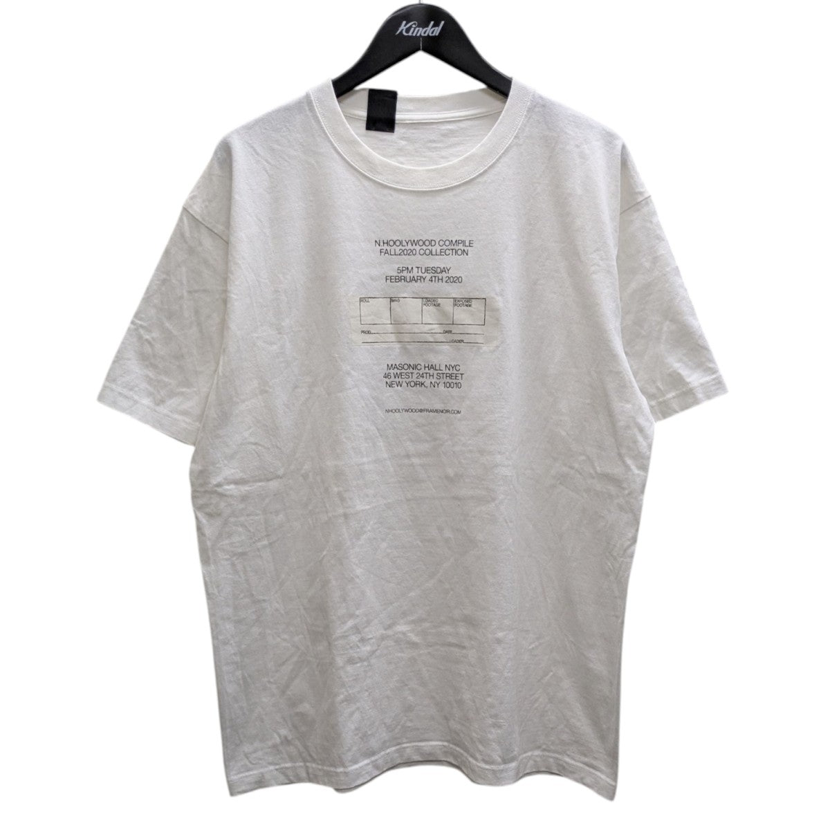 N．HOOLYWOOD 半袖Tシャツ 古着・中古-1枚目のアイテム画像
