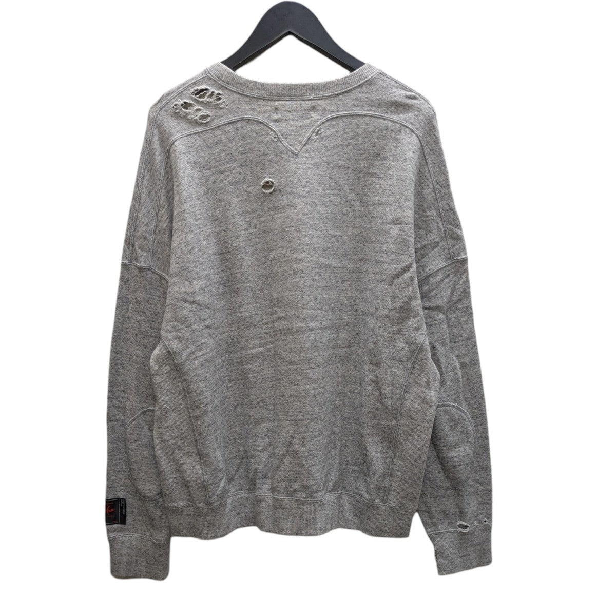 ダメージ加工スウェットAD24ss-03-B