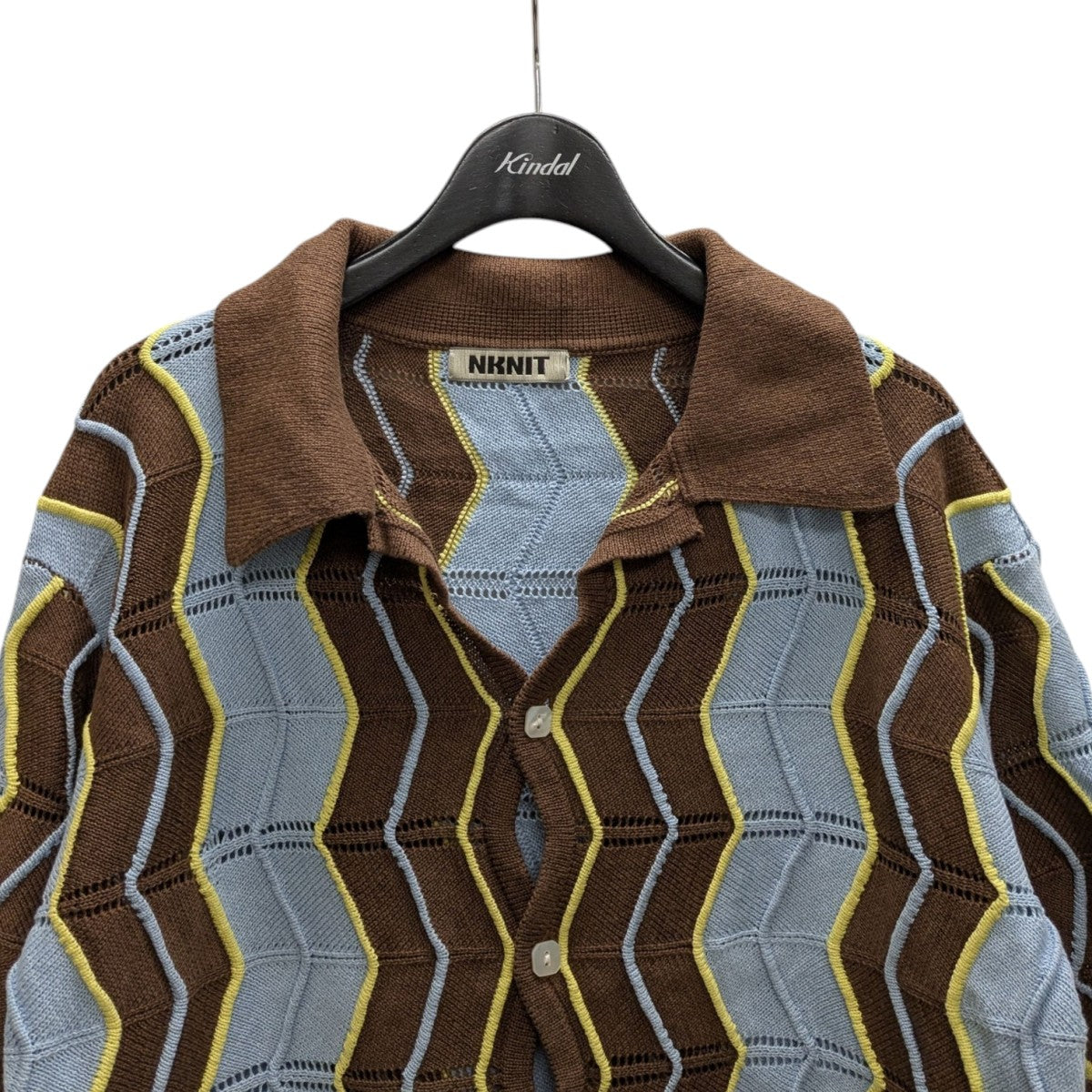 ウェーブニットシャツNKNIT23SS-0120