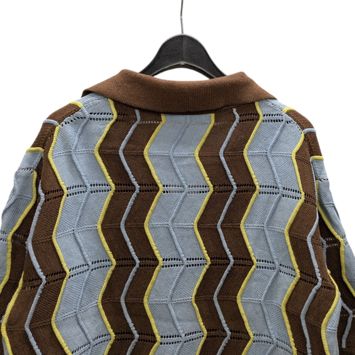 ウェーブニットシャツNKNIT23SS-0120
