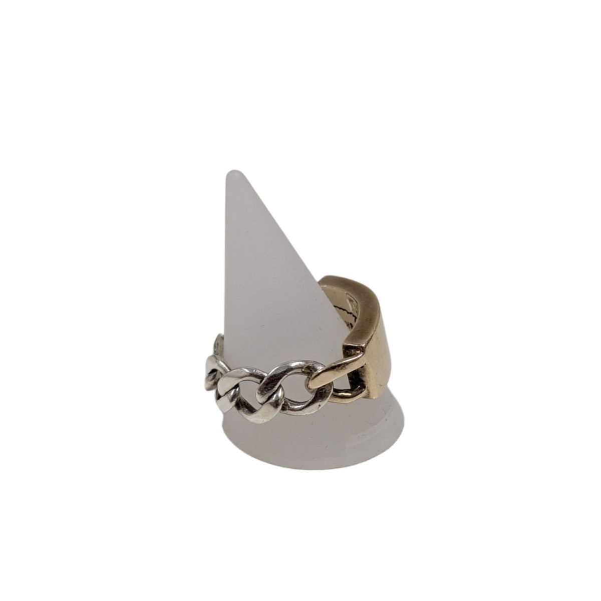 TENDERLOIN(テンダーロイン) IDリング ゴールド×シルバー サイズ 21号