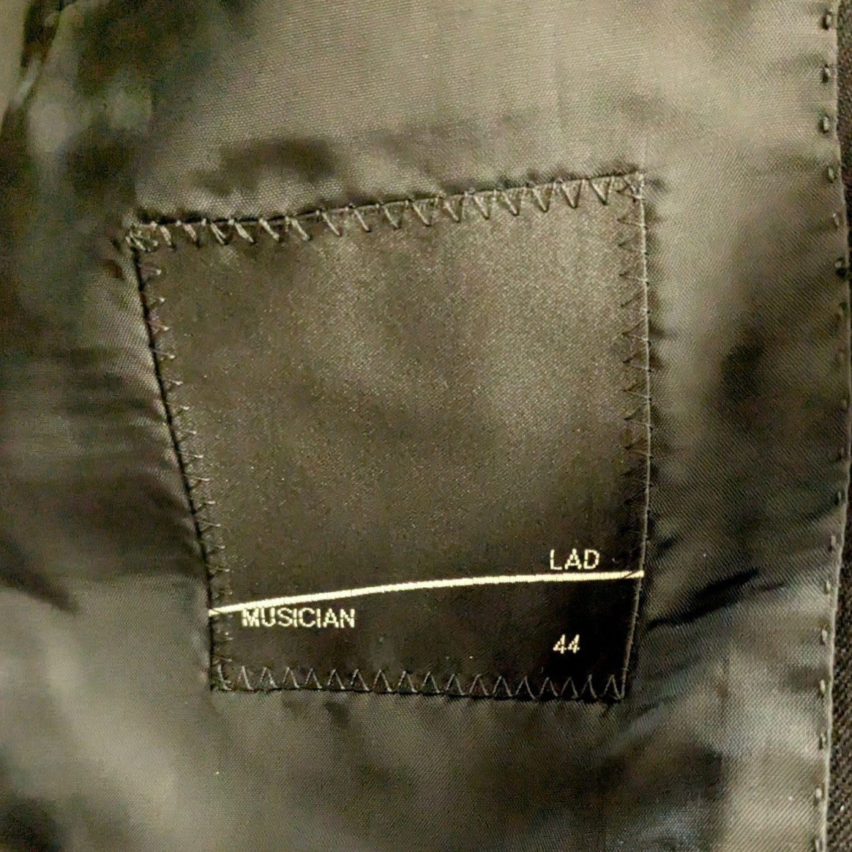 LAD MUSICIAN(ラッドミュージシャン) STANDARD 1B JACKETテーラード