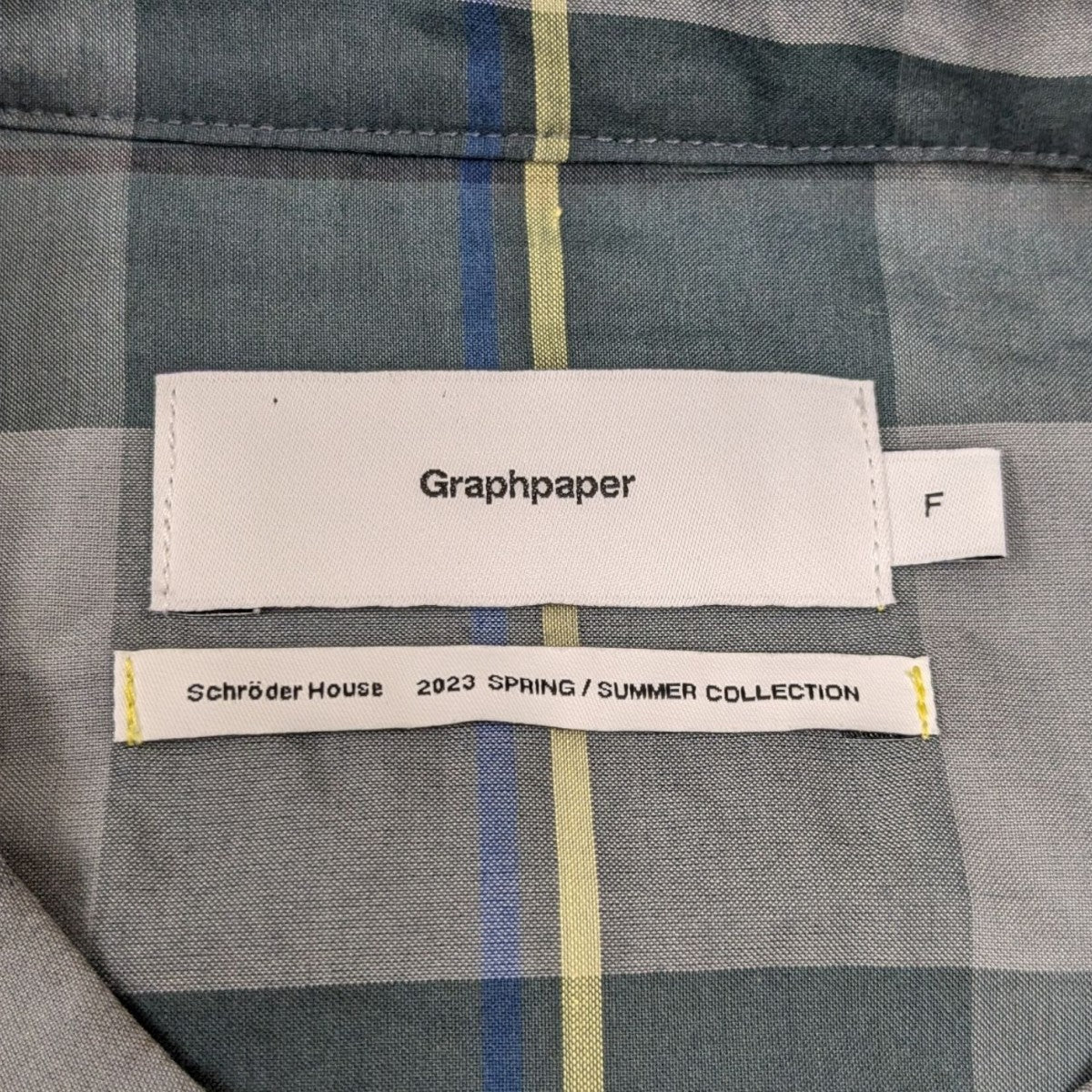 Graphpaper オーバーサイズシャツGM231-50054 古着・中古-6枚目のアイテム画像