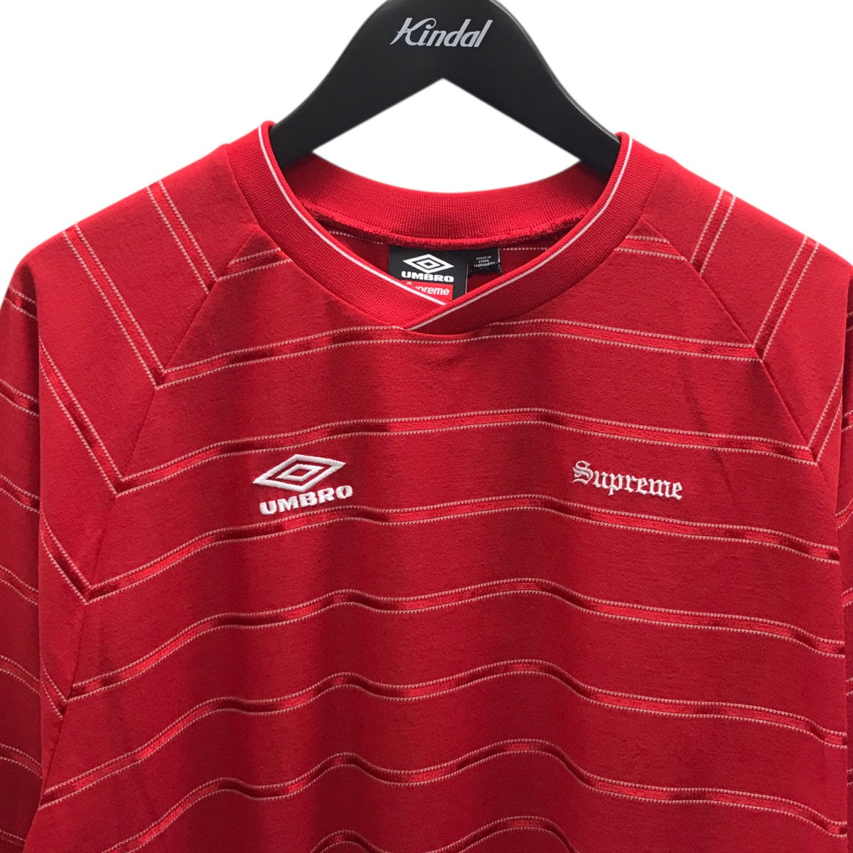 Supreme Umbro ストライプ サッカー ジャージ Supreme×UMBRO Stripe Soccer Jerseyストライプサッカージャージー