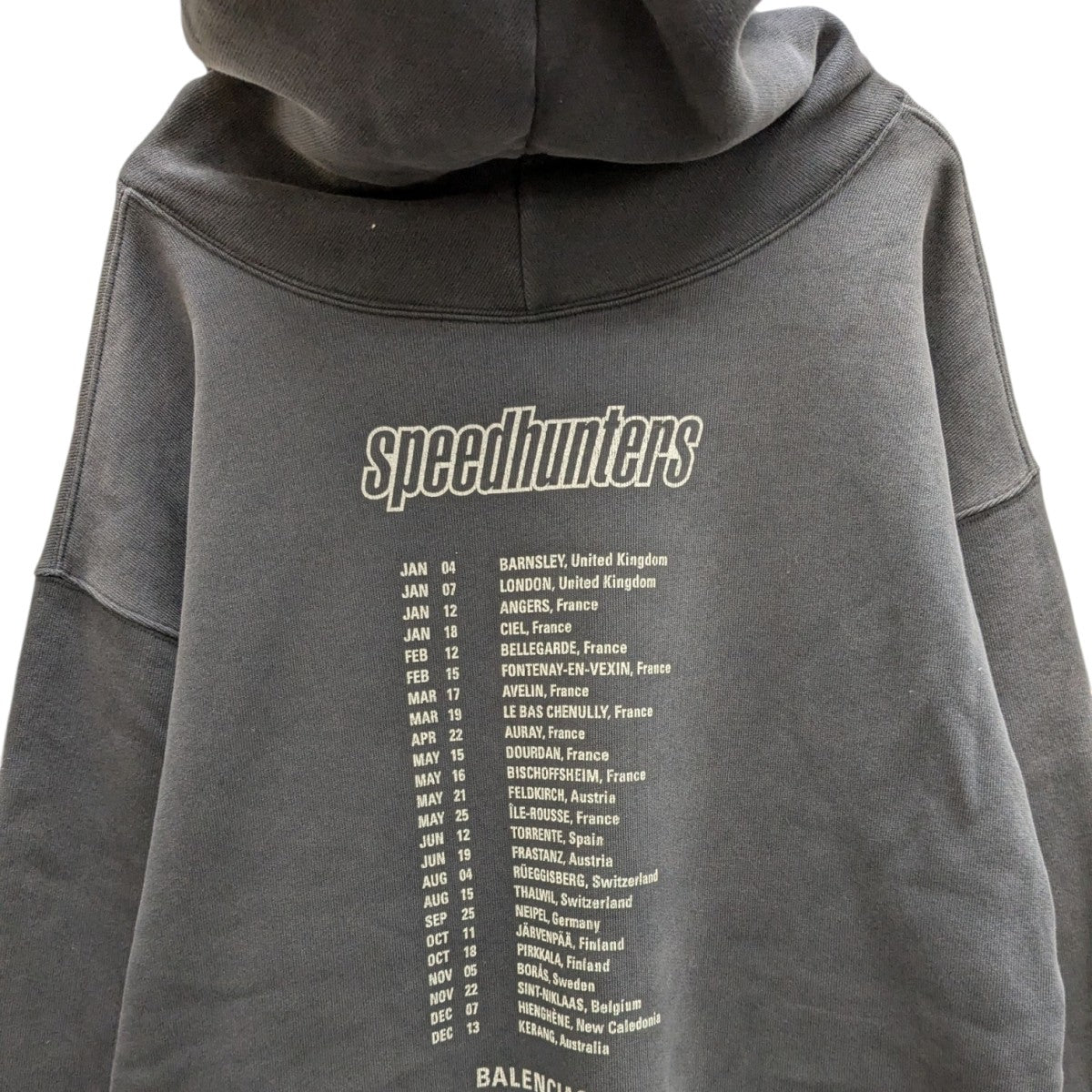 BALENCIAGA スピードハンターズ　パーカー　最終値下げ BALENCIAGA スピードハンターズ パーカー 最終値下げ 最終値下げ
