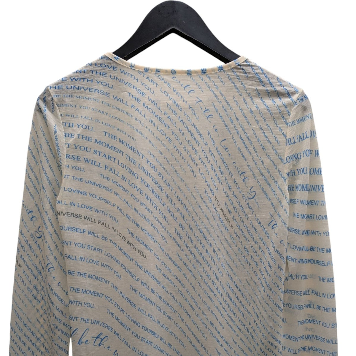 Maison Special TATOOプリントシアー トップス　完売商品 MAISON SPECIAL（メゾンスペシャル）の「TATOOプリントシアーTOP