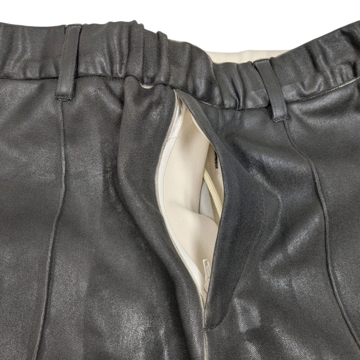 24SSLEATHER LIKE TROUSERSレザーライクパンツTA24SS-P091