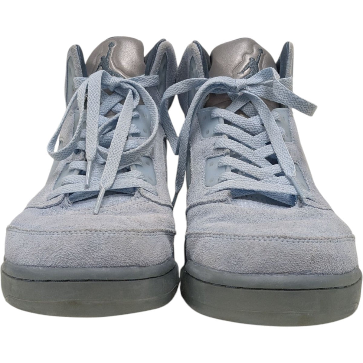 Women’s Air Jordan 5 Retro Blue Birdハイカットスニーカー
