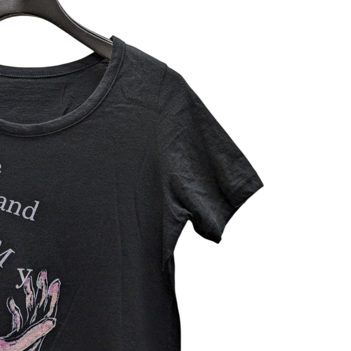 YOHJI YAMAMOTO STF COTTON SINGLE JERSEY PT SHORT SLV T半袖TシャツFP-T96-093 古着・中古-3枚目のアイテム画像
