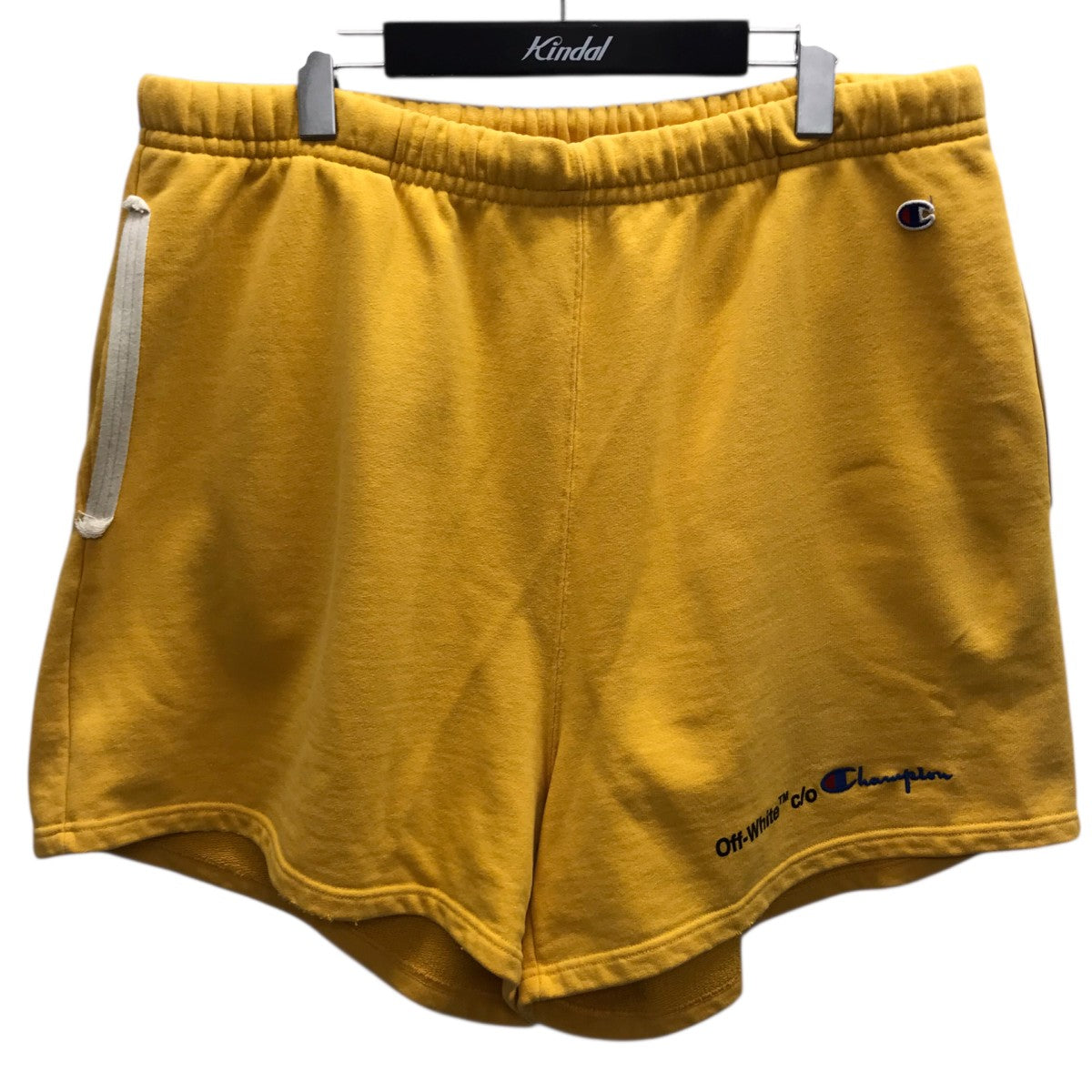 OFFWHITE×Champion スウェットショートパンツ 古着・中古-1枚目のアイテム画像
