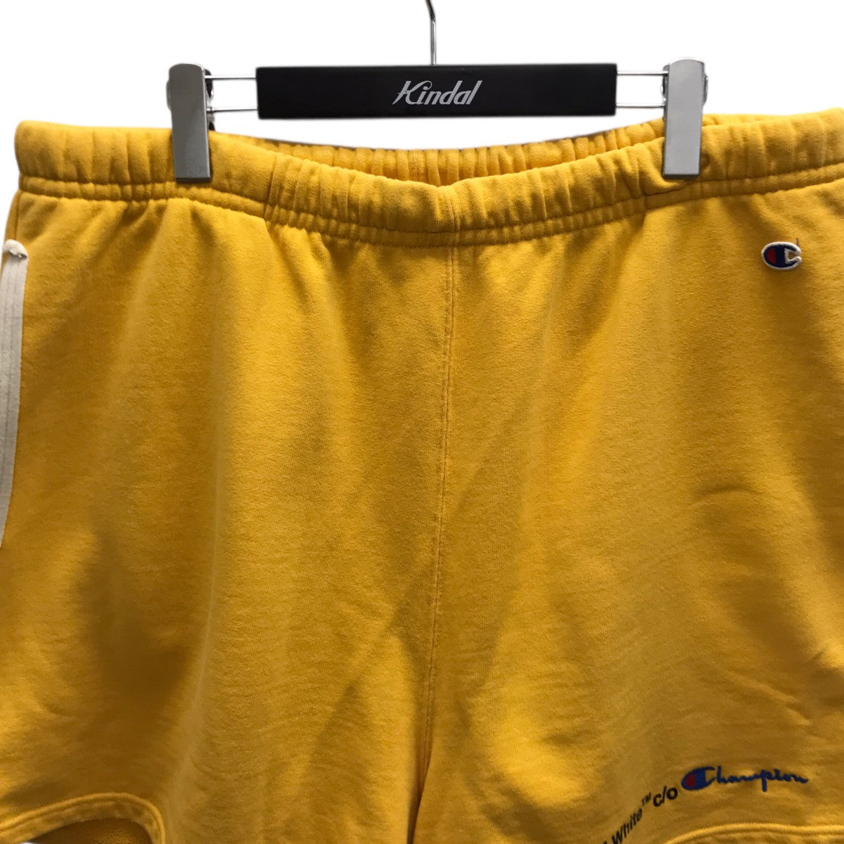 OFFWHITE×Champion スウェットショートパンツ 古着・中古-2枚目のアイテム画像