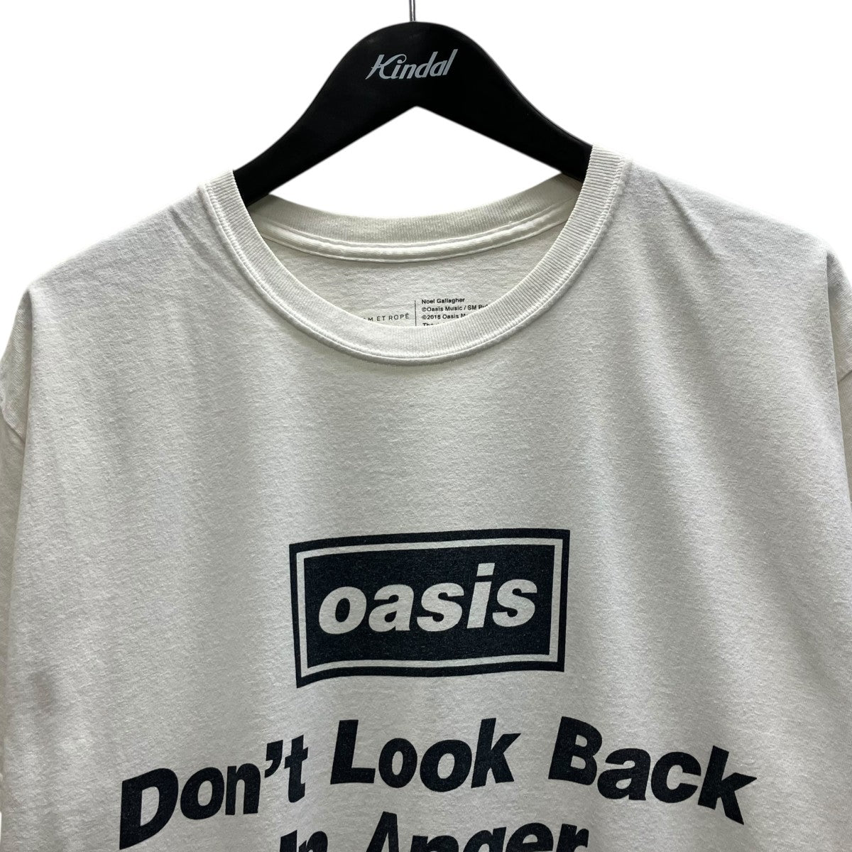 Adam et Rope OASISプリントTシャツ 古着・中古-2枚目のアイテム画像