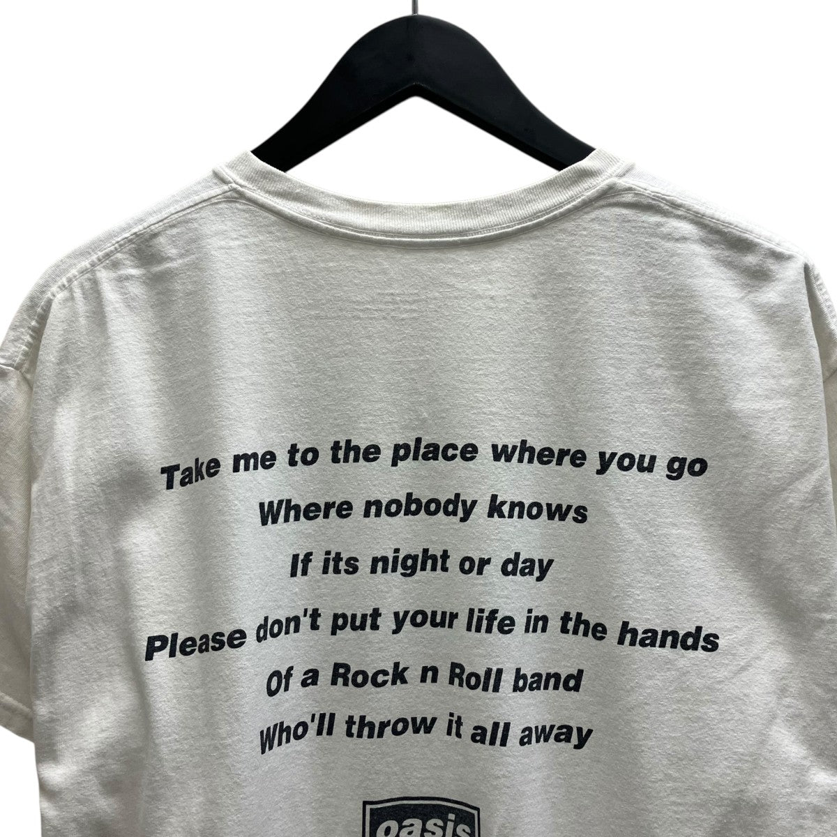 Adam et Rope OASISプリントTシャツ 古着・中古-4枚目のアイテム画像