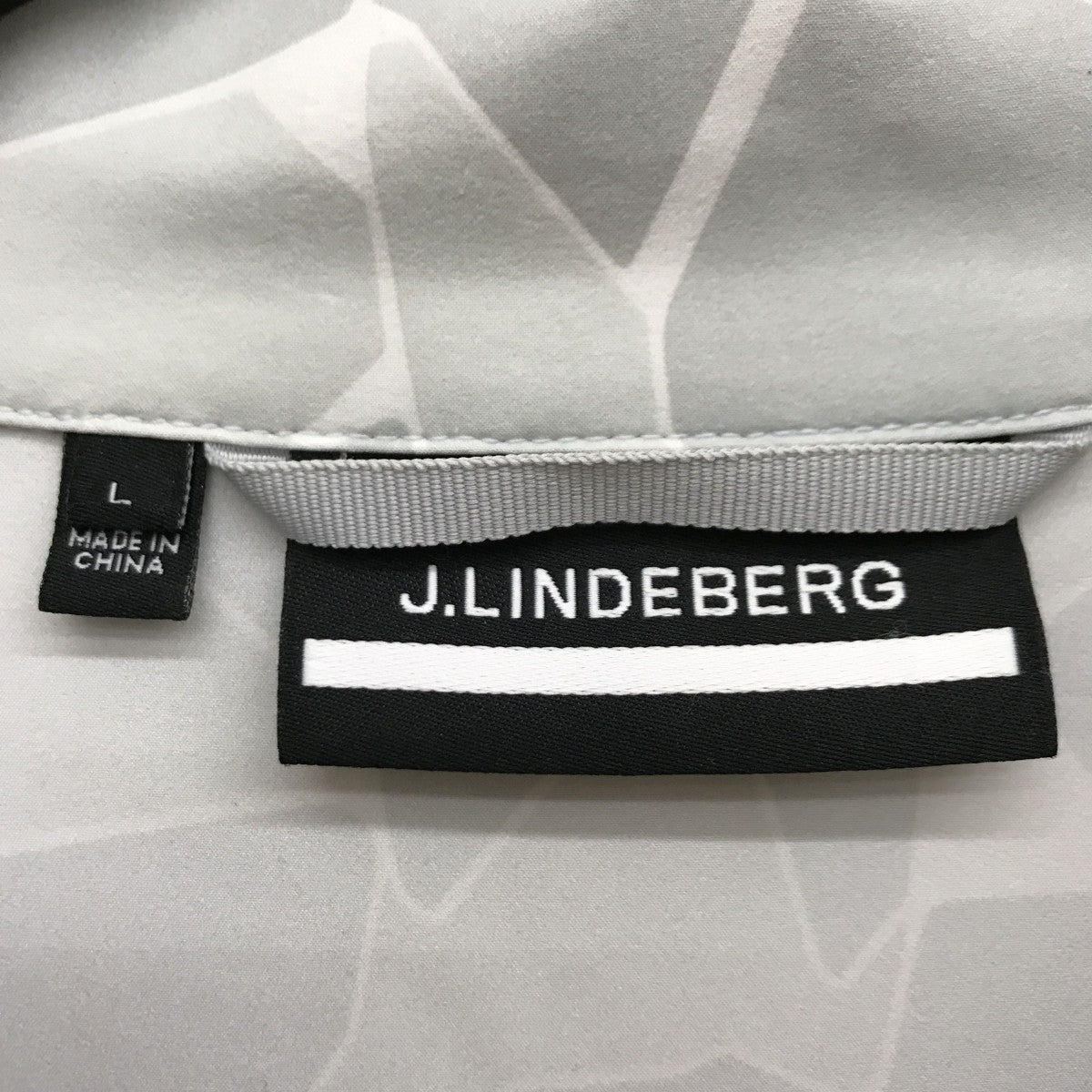 J． LINDEBERG(ジェイ・リンドバーグ) ジップアップジャケット グレー