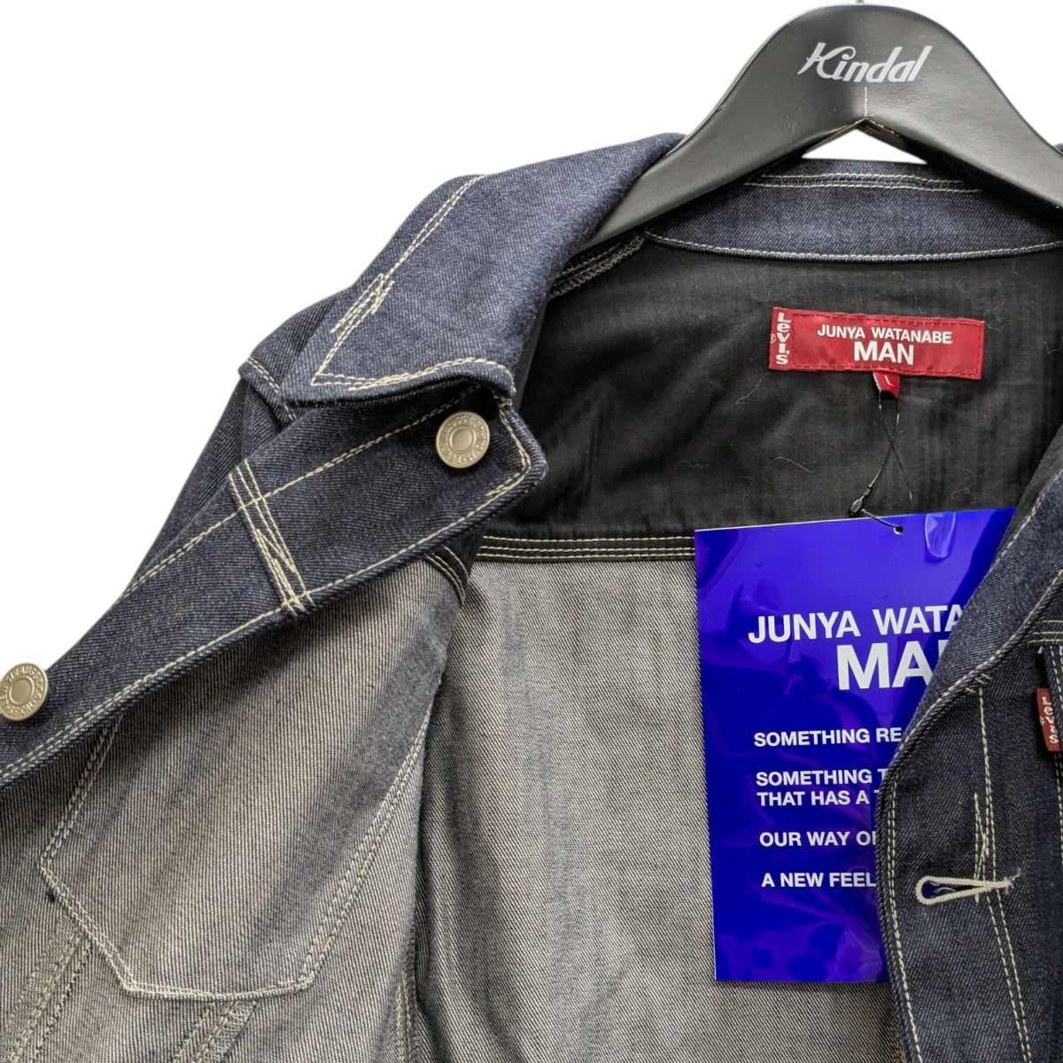 JUNYA WATANABE MAN levi'sコラボデニムコート Lサイズ JUNYA WATANABE MAN - ジュンヤワタナベマン 24AW Levi's W