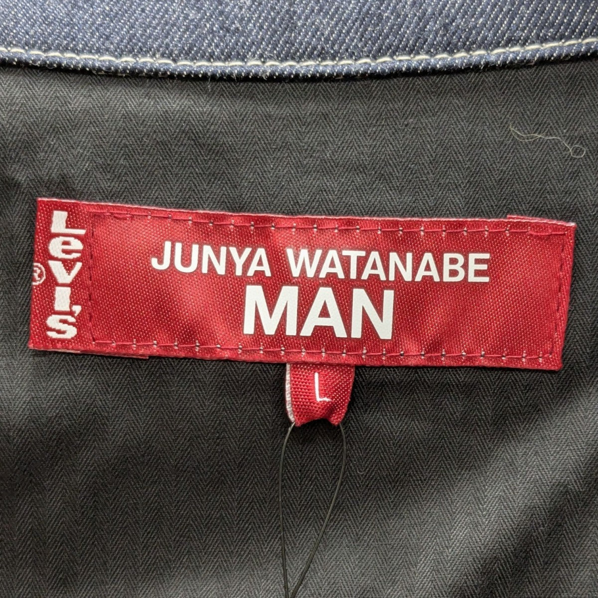 JUNYA WATANABE MAN×LEVI'S デニムコート WO-C201 ネイビー