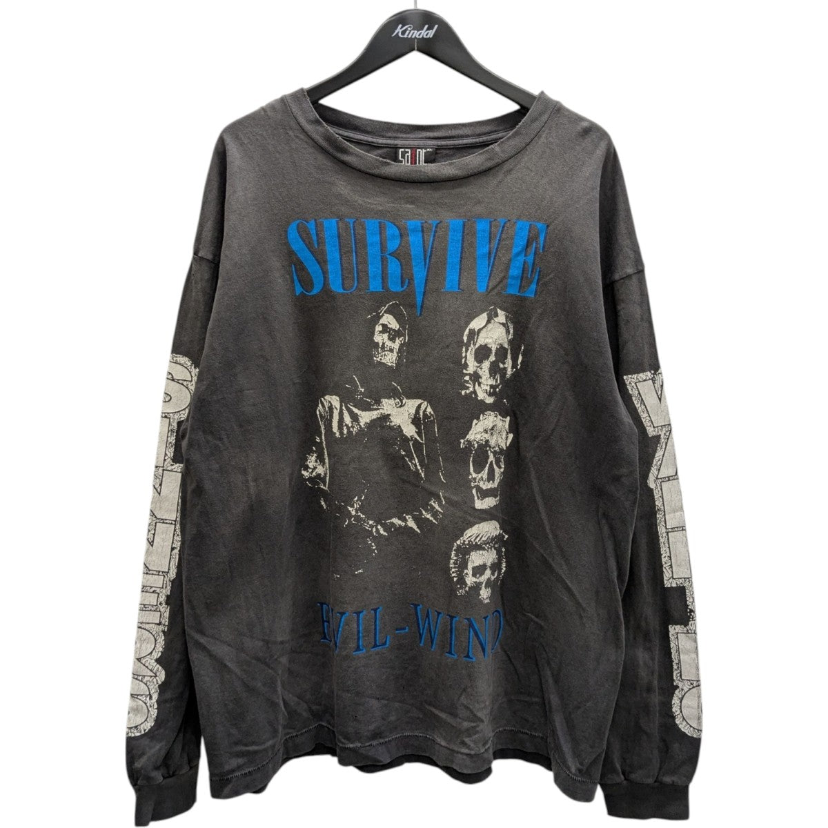 セントマイケル SIN LS TEE プリント ロングスリーブ Tシャツ XL セント マイケル - シン ロングスリーブ Tシャツ | HBX - ハイプ
