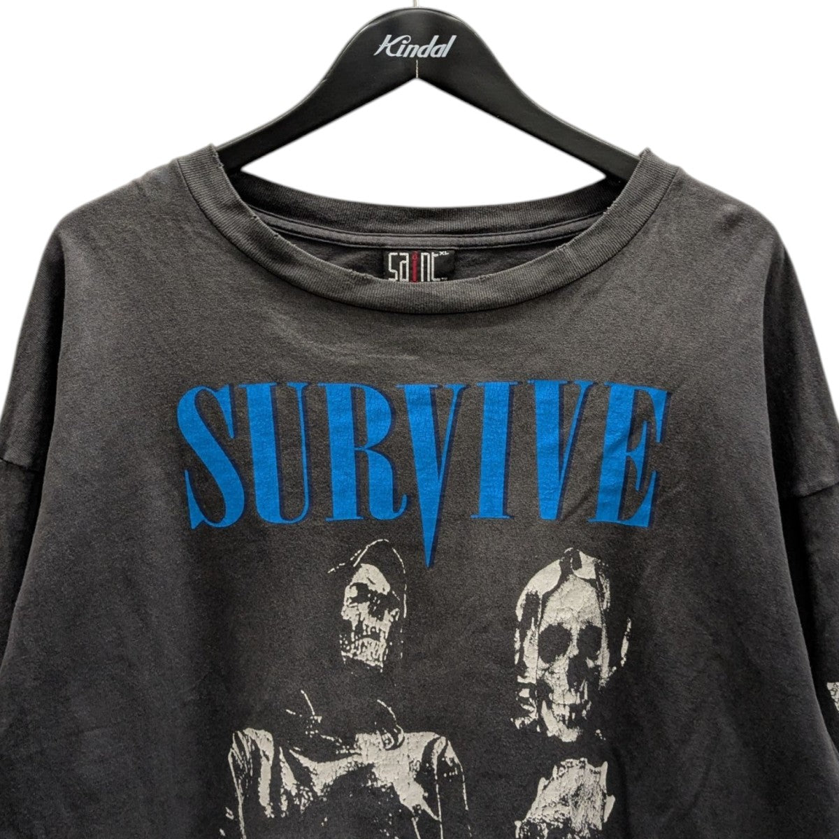 SAINT MICHAEL(セントマイケル) LS TEE SURVIVEロングスリーブT