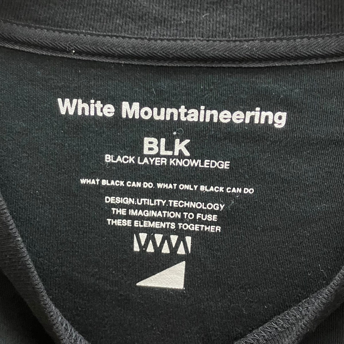 WHITE MOUNTAINEERING 25ss SIDE POCKET T-SHIRT 半袖Tシャツ 古着・中古-4枚目のアイテム画像