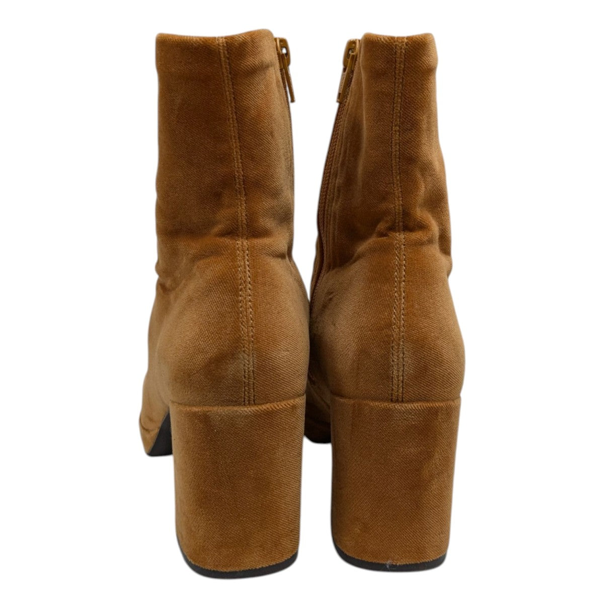 Le Talon PLAT FIT SHORT BOOTSスウェードブーツ 古着・中古-4枚目のアイテム画像