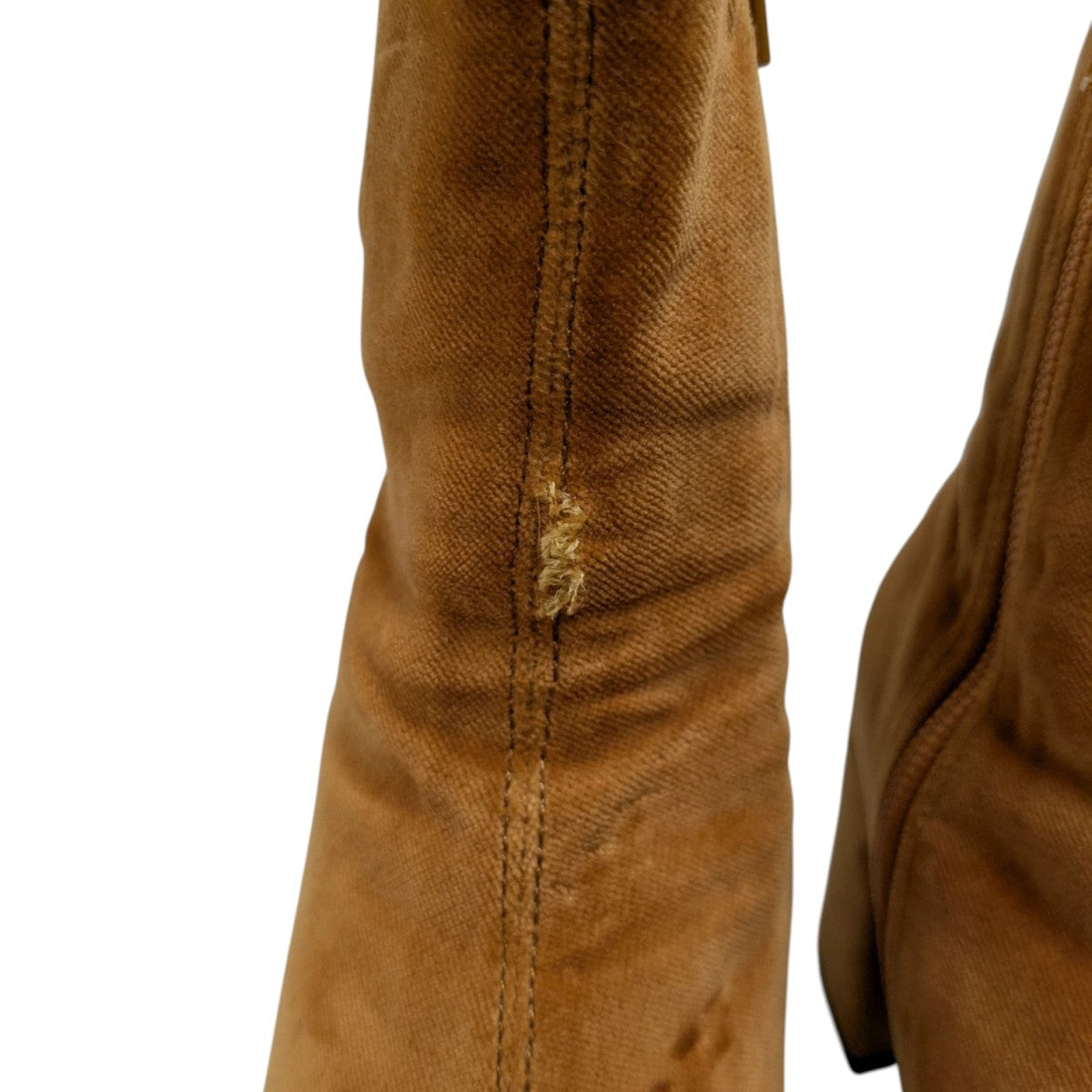 Le Talon PLAT FIT SHORT BOOTSスウェードブーツ 古着・中古-6枚目のアイテム画像