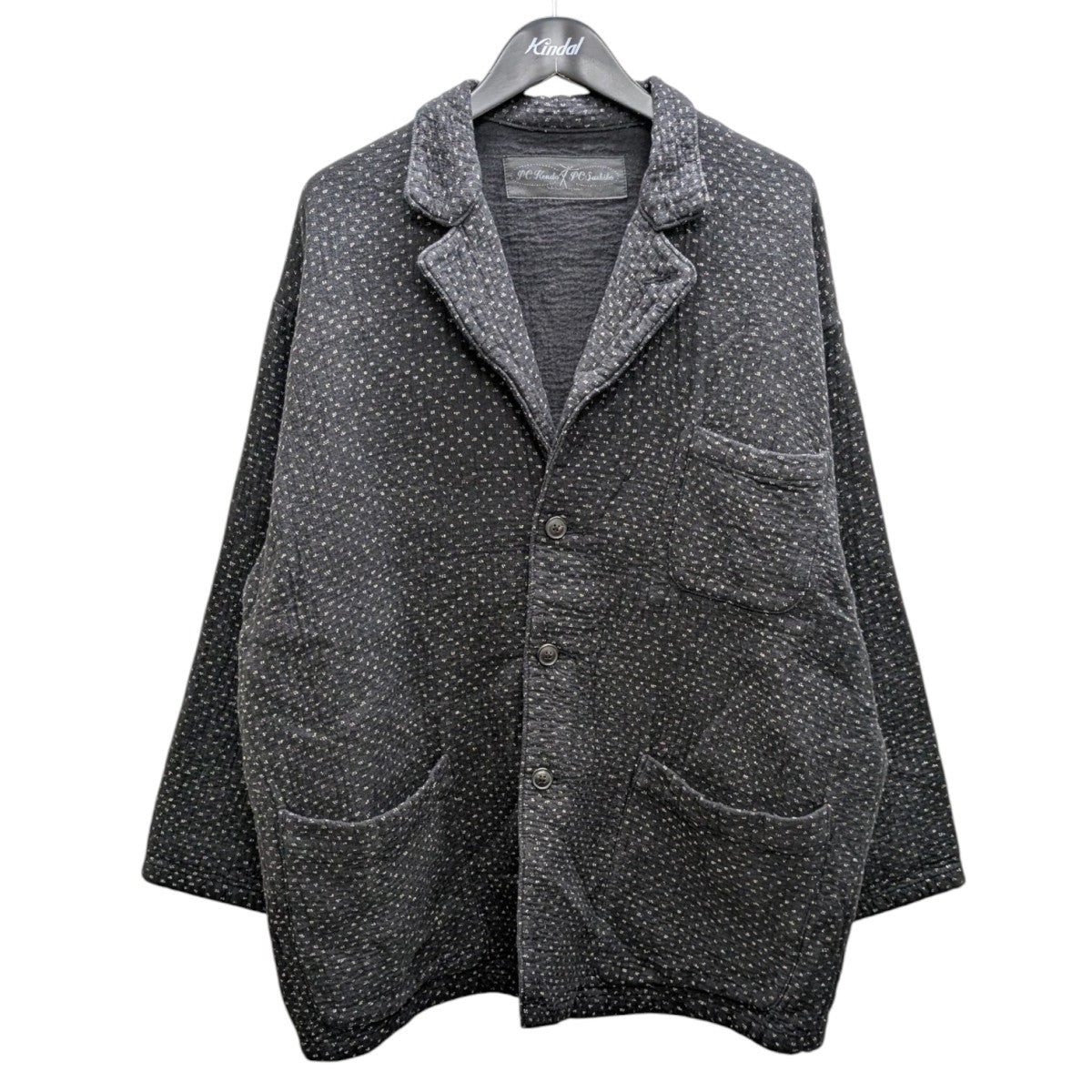 NEW SASHIKO FRENCH JACKET WATCH CHAIN ITEM刺し子フレンチジャケット