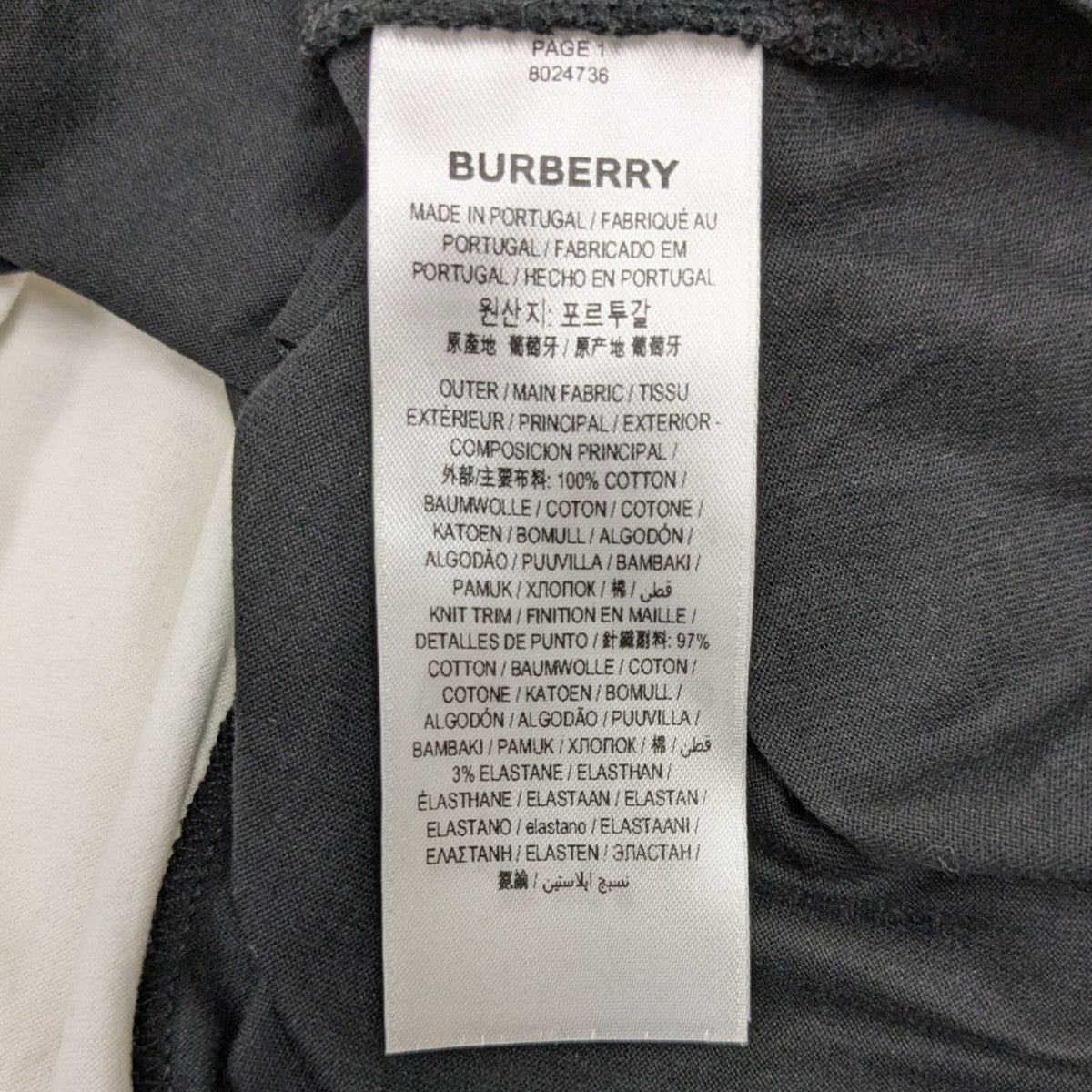 プリントアームデザインTシャツ