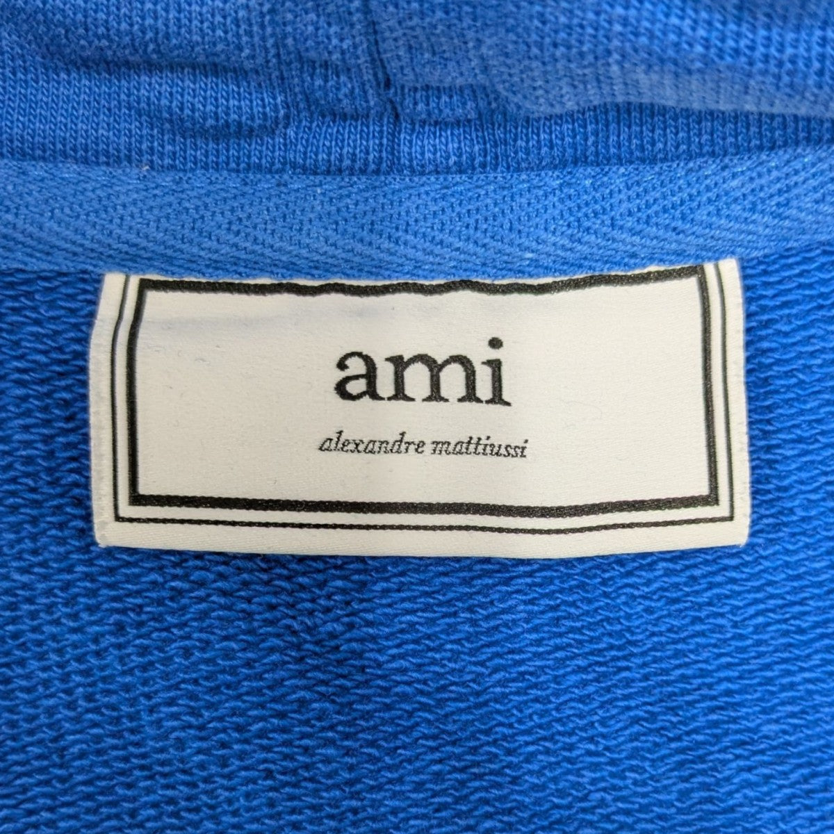 AMI Alexandre Mattiussi 胸ハートロゴフーディ 古着・中古-6枚目のアイテム画像
