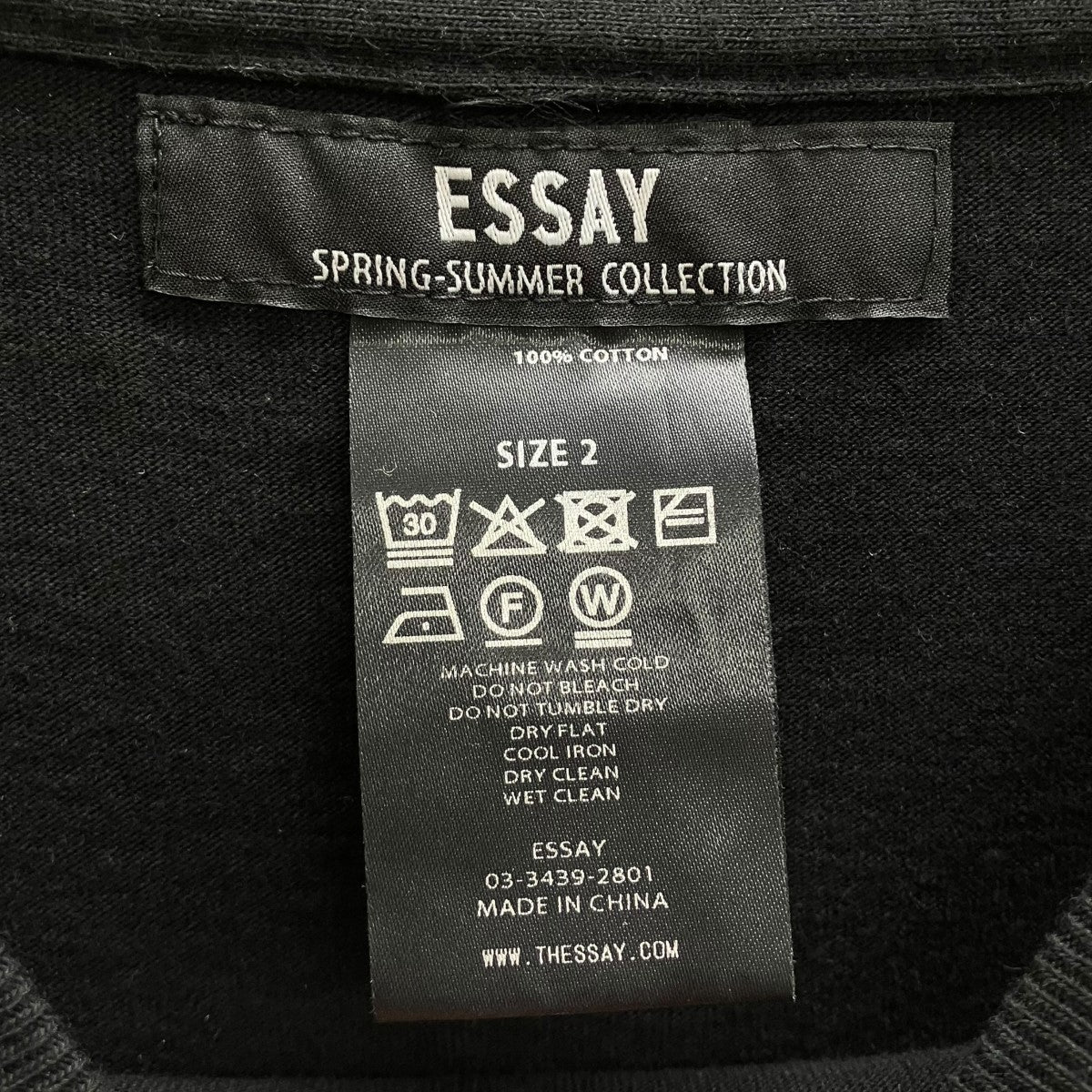 25SS OVERSIZED DROP SHOULDER T-SHIRT プリントTシャツ