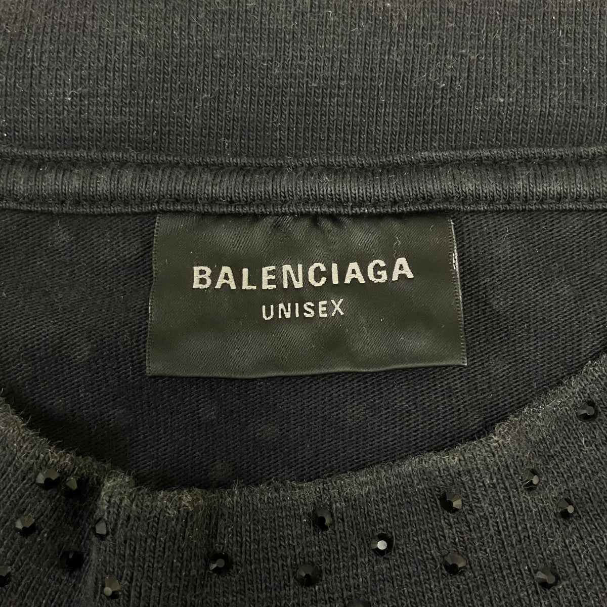 BALENCIAGA ビジューオーバーサイズTシャツ 古着・中古-5枚目のアイテム画像