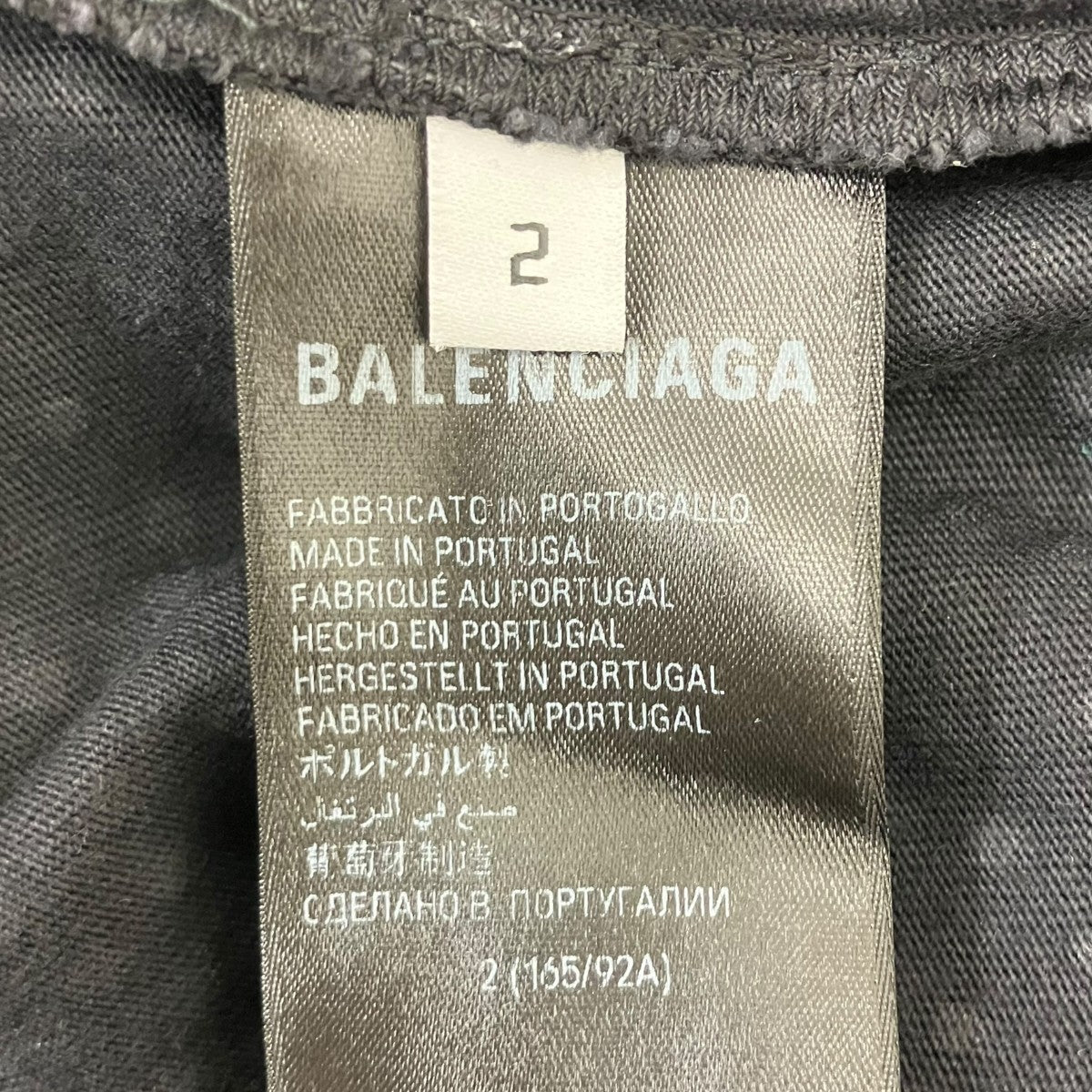 BALENCIAGA ビジューオーバーサイズTシャツ 古着・中古-6枚目のアイテム画像