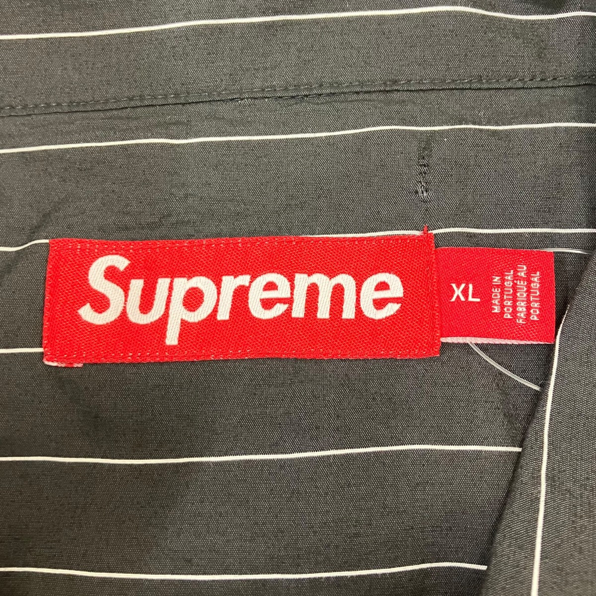 Supreme(シュプリーム) 25SS Stripe S S Pajama Shirt Blackピン