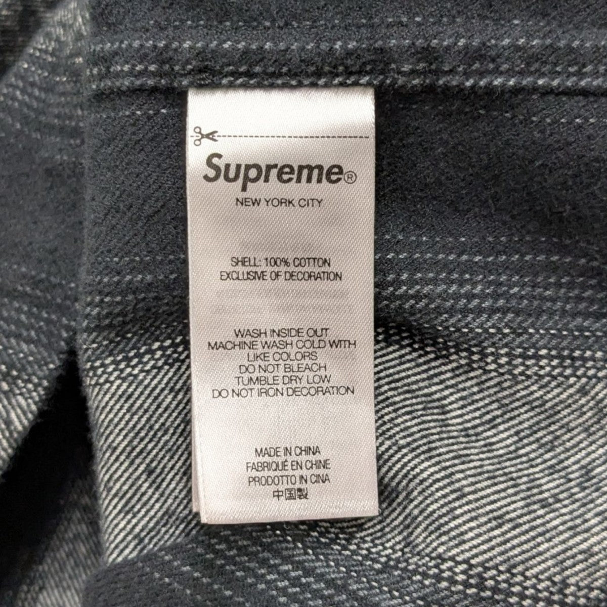 Supreme ストライプシャツ Mサイズ kindal_8065000216624