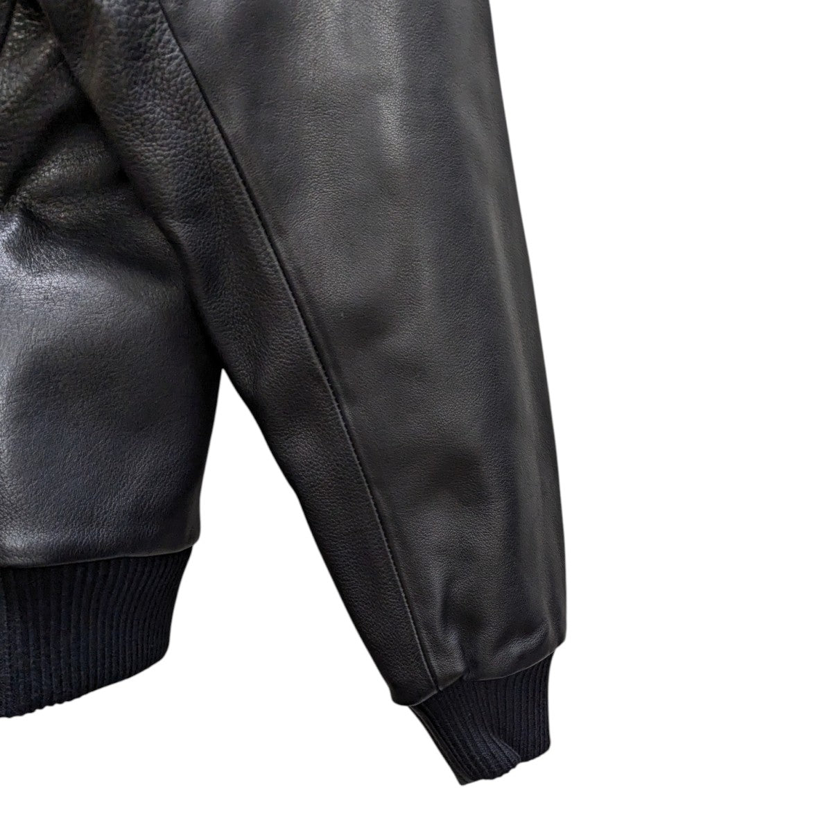 MINEDENIM(マインデニム) SAMPLE品レザースタジャン ブラック サイズ 2