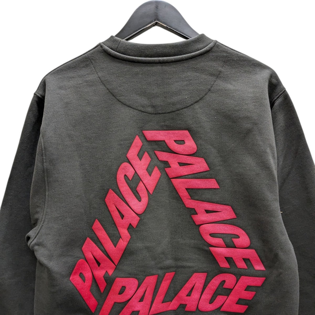【PALACE】Palace P3 Glitter Crew PALACE(パレス) P3 GLITTER CREWグリッターロゴスウェット ブラック