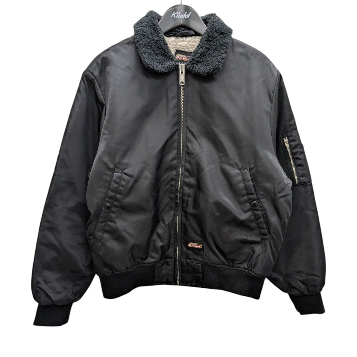 Dickies ジップ　ジャケット　L　 中綿　ベルベルジン　00s　ブラック Dickies ジップ ジャケット L 中綿 ベルベルジン 00s ブラック