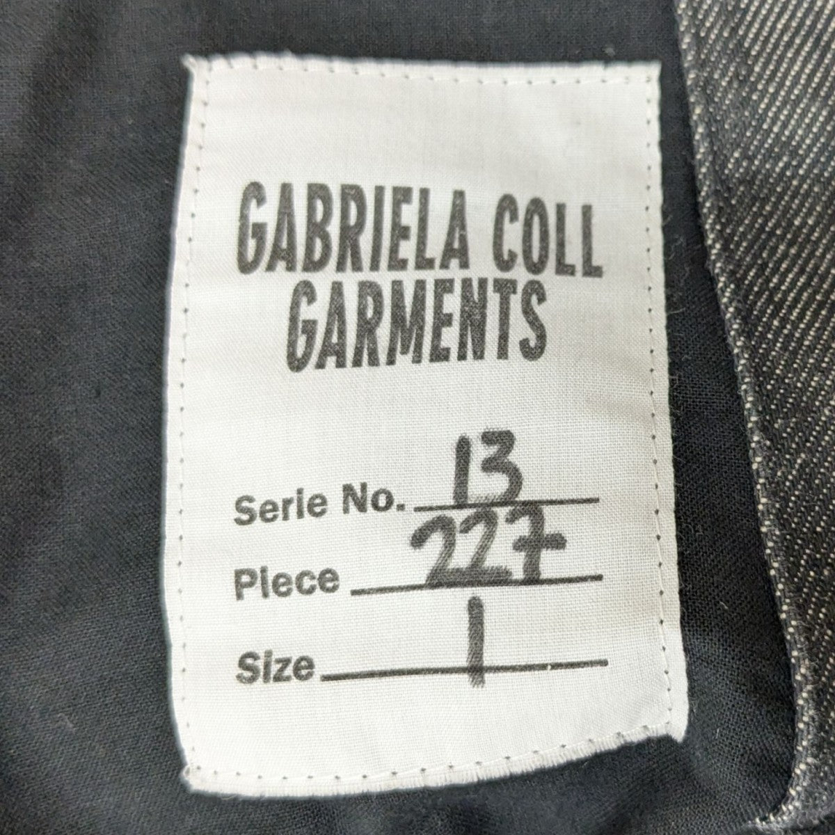 GABRIELA COLL GARMENTS カットオフデニムパンツ 古着・中古-6枚目のアイテム画像