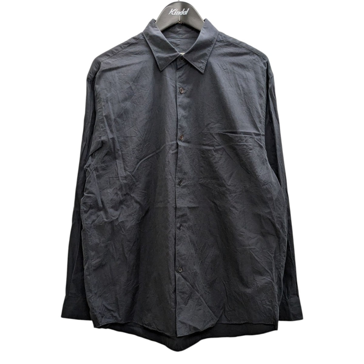 【サイズ3】COMOLI コモリシャツ Y03-02001 COMOLI(コモリ) コモリシャツC03-02001 C03-02001 ネイビー
