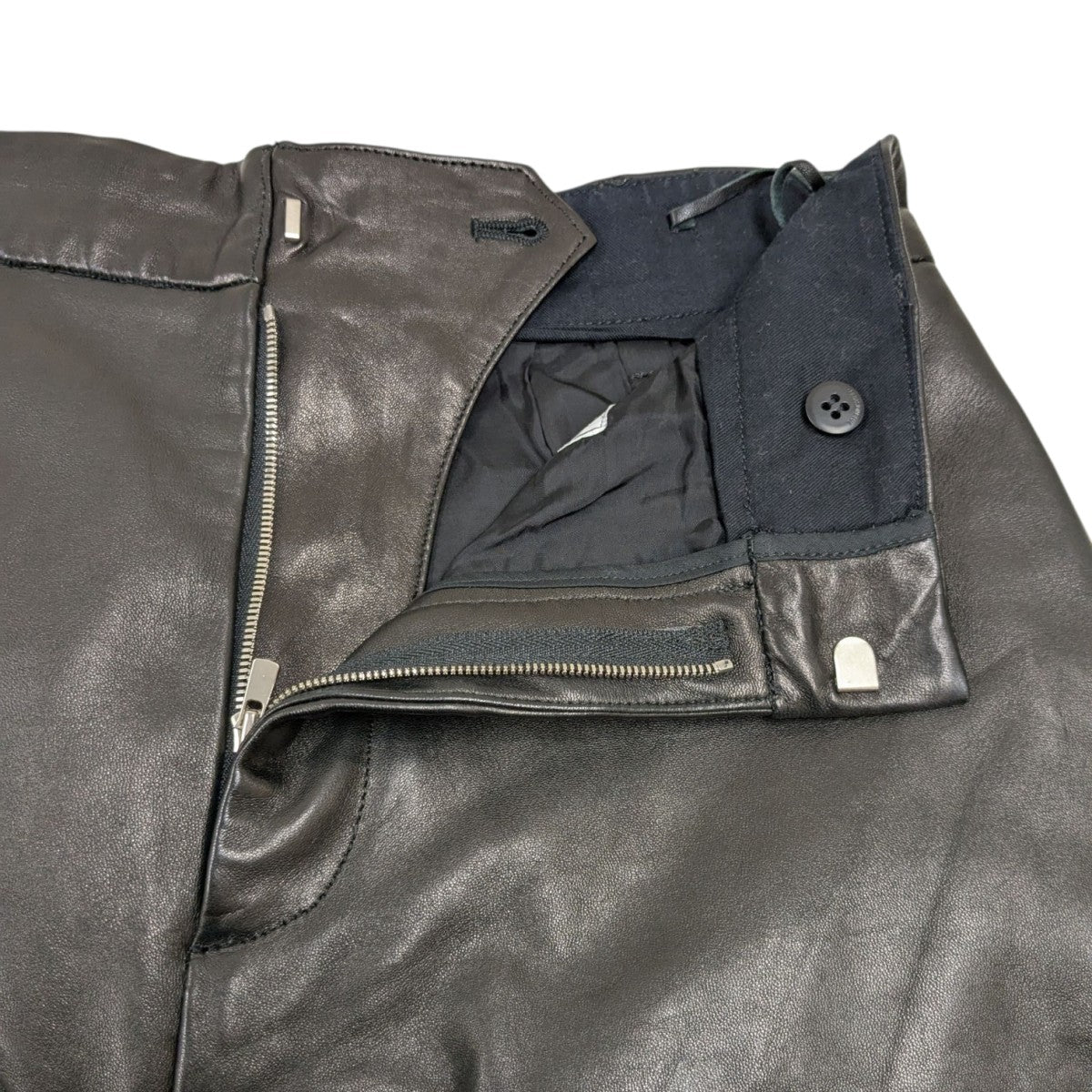 MADISON BLUE(マディソンブルー) HALF PT LEATHER レザーハーフパンツ